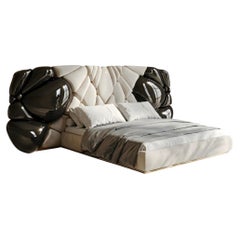 JNK Miami's Vulcano Modern Avant-Garde High-Back Bed