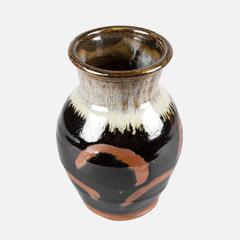 Hamda Shôji. Vase en grès émaillé