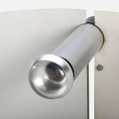 Jacques Quinet, Steel Table Lamp, circa 1970