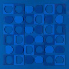 Victor Vasarely, Bellatrix 1970, Painted Relief Multiple