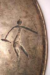 Angelo Bragalini, Etruscan Mirror the Characters, Sheet circa 1970, Italy
