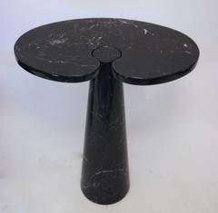 Angelo Mangiarotti, Tables "Eros" Black Marble, circa 1970, Italy