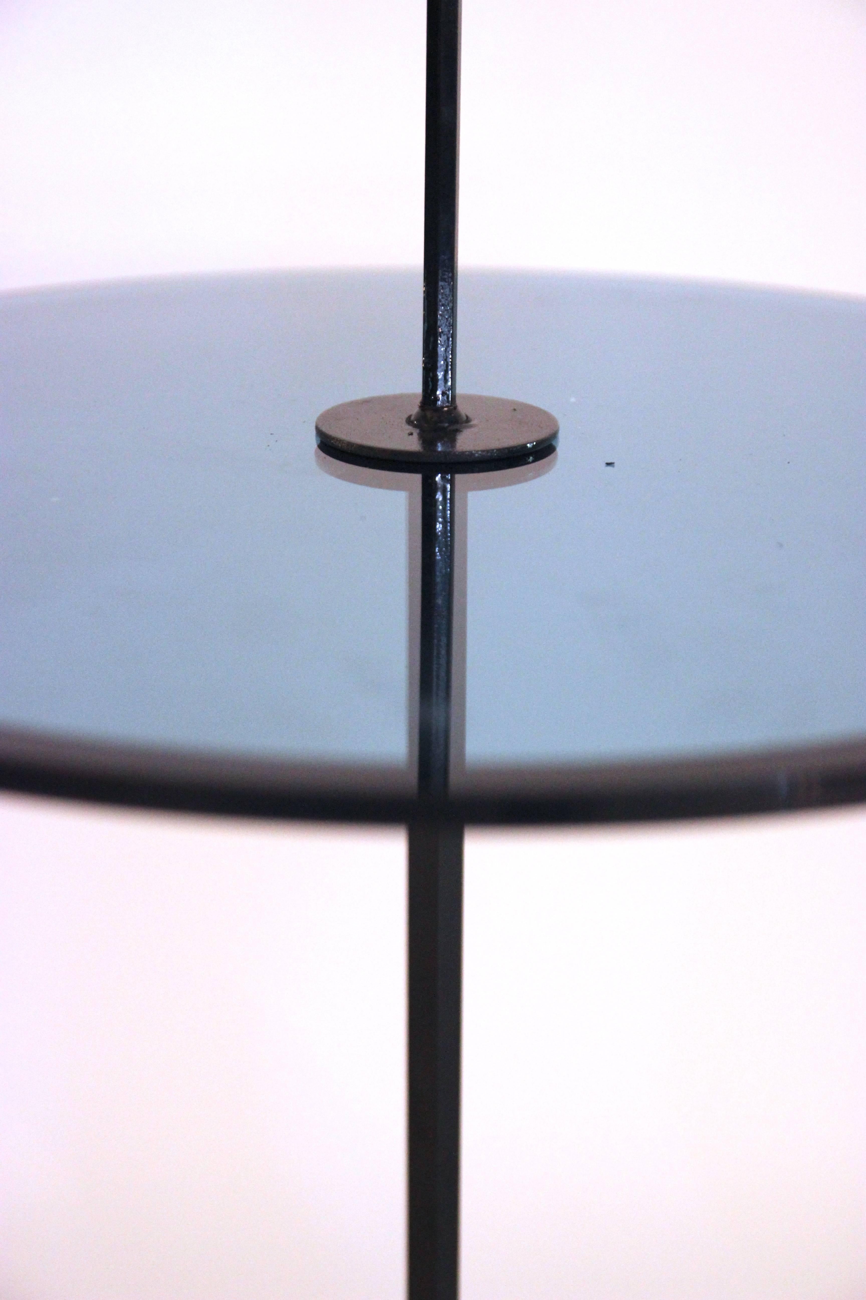 Italian Pierluigi Cerri for Fontana Arte, Pair of Petist Pedestal Tables, circa 1980