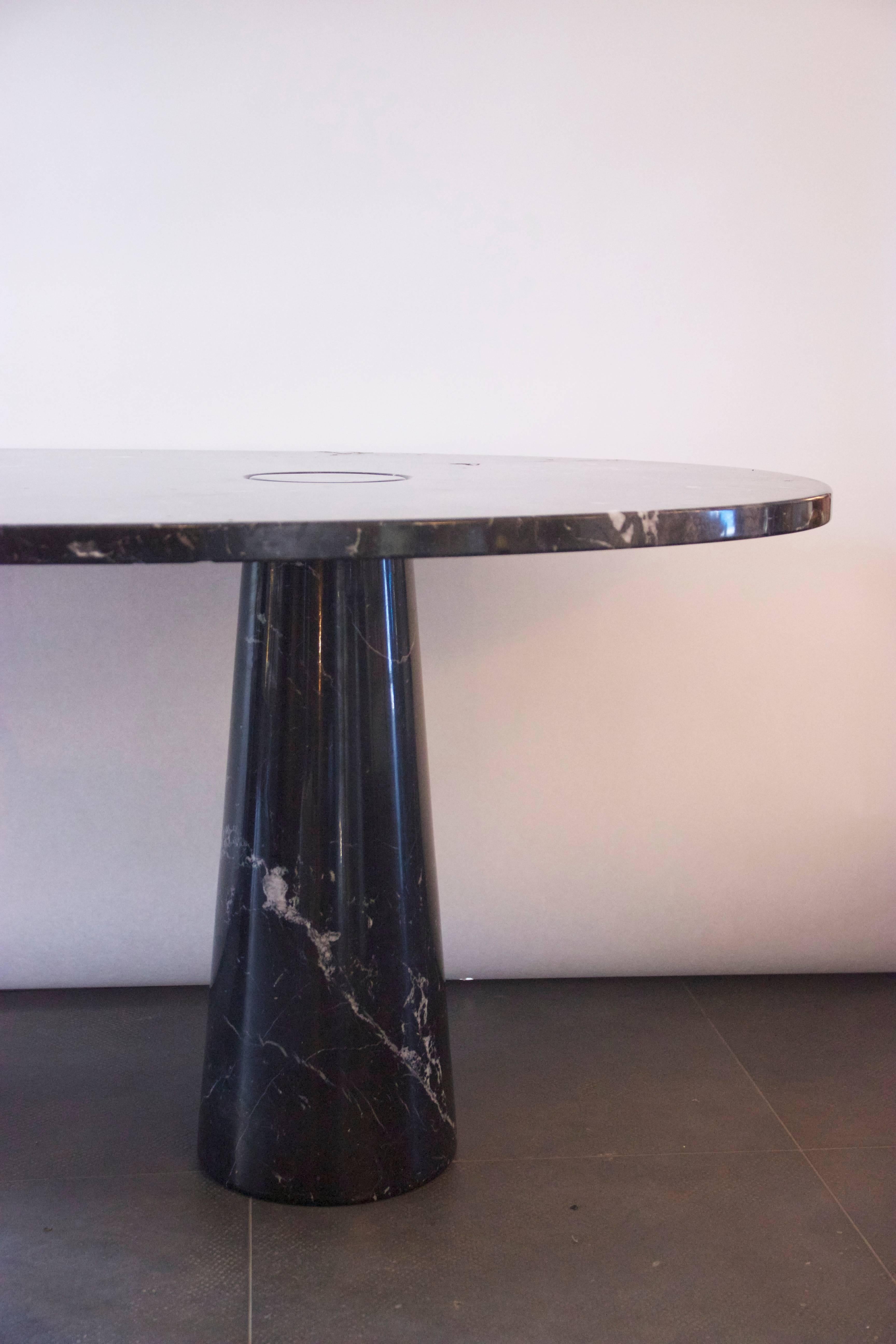 Angelo Mangiarotti, Eros Dining Table, Marquinia Marble , Skipper Production 1
