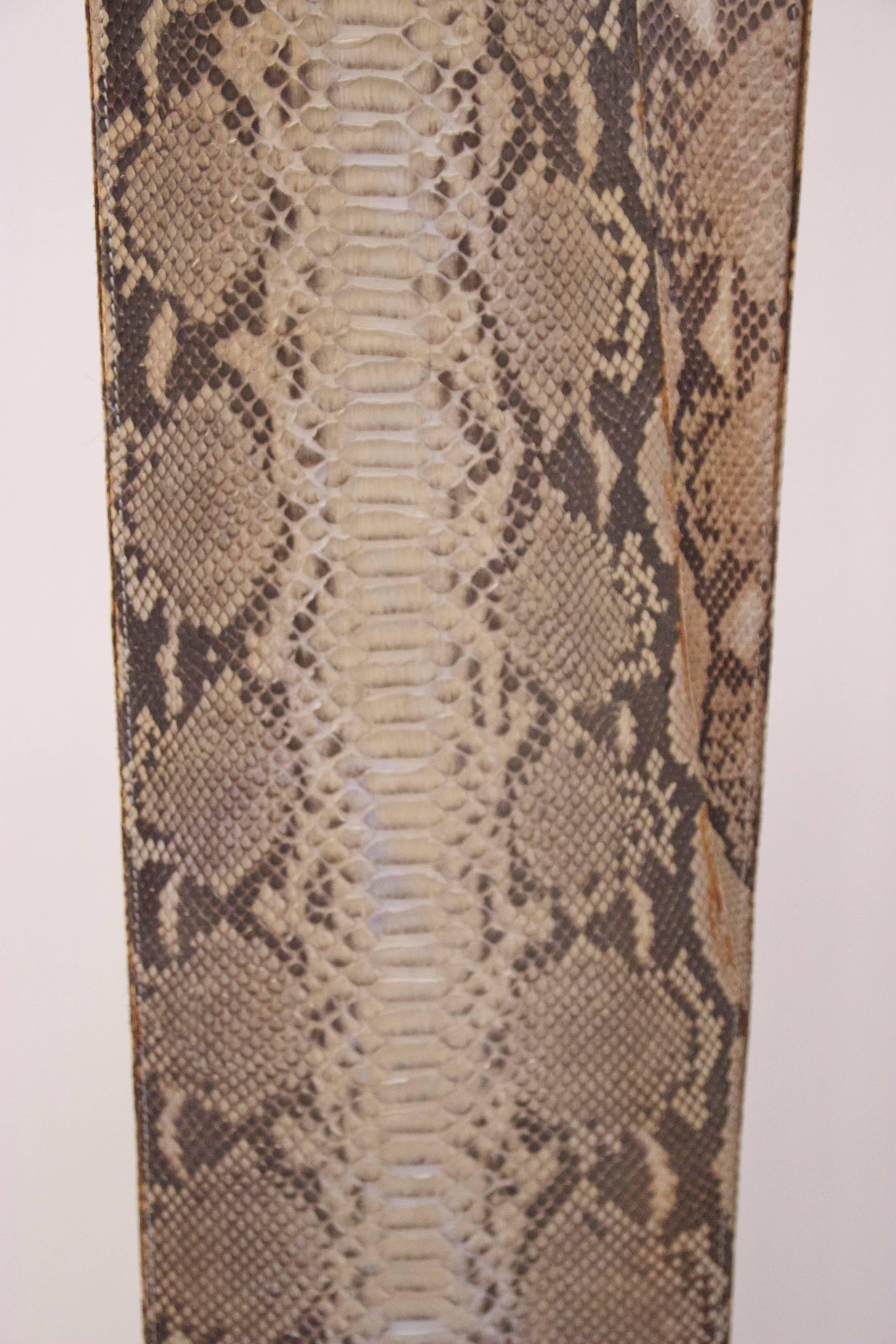 Gilt Column, Snake, circa 1970, France