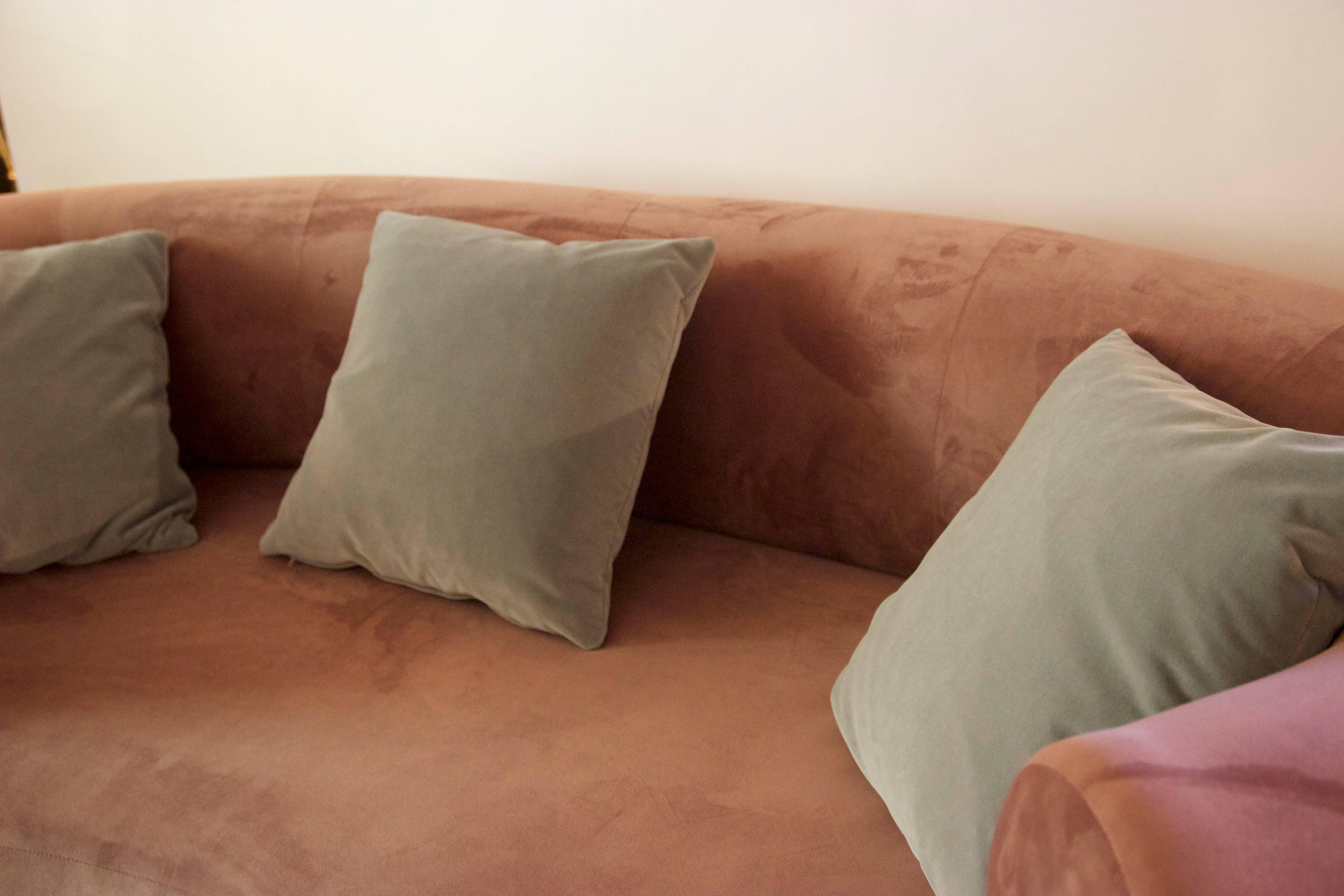 Sofa, Original Textile, circa 1970, France In Good Condition In Nice, Cote d' Azur
