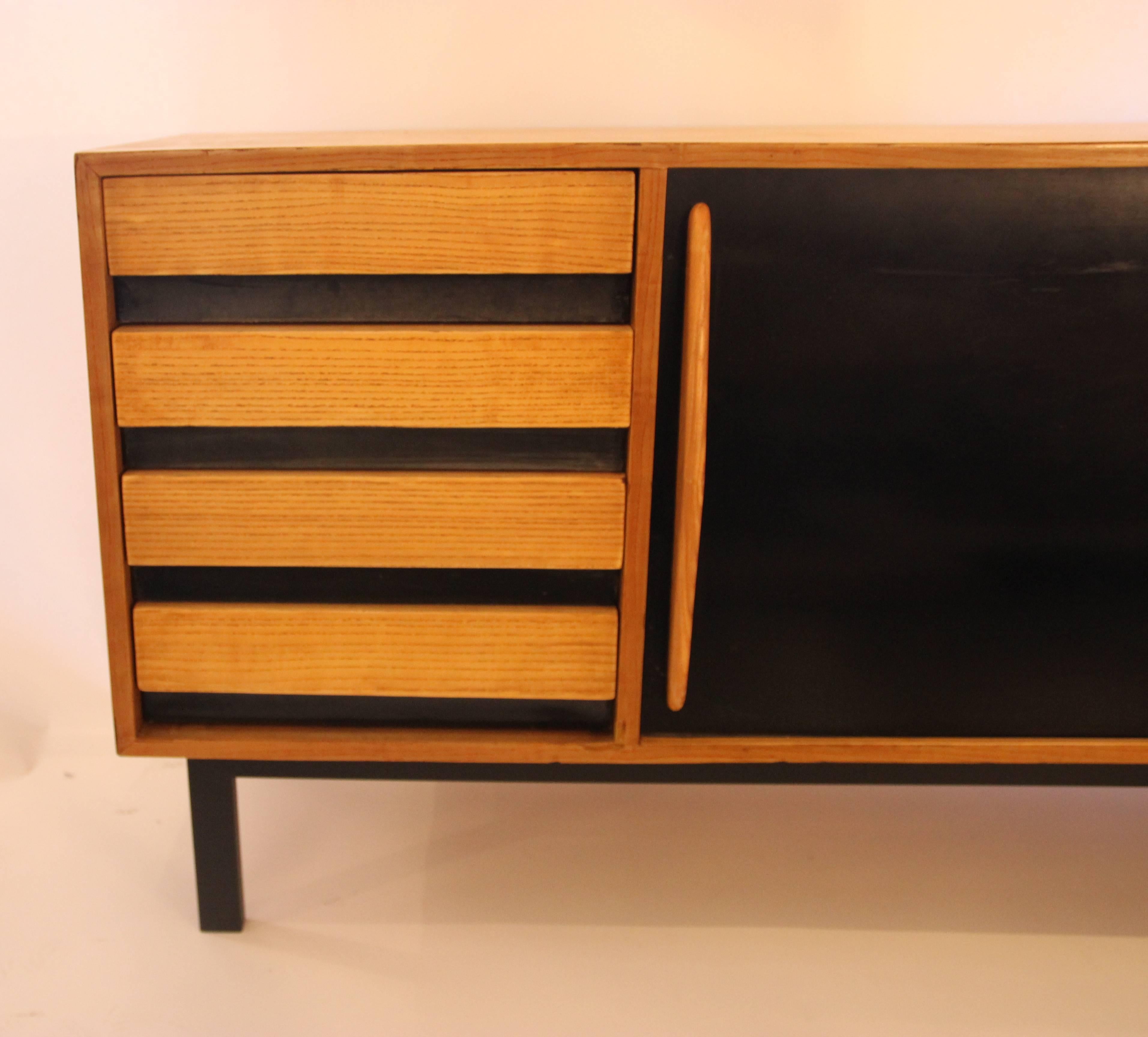 Mid-20th Century Charlotte Perriand , Sideboard, France, circa 1958, Cité Cansado