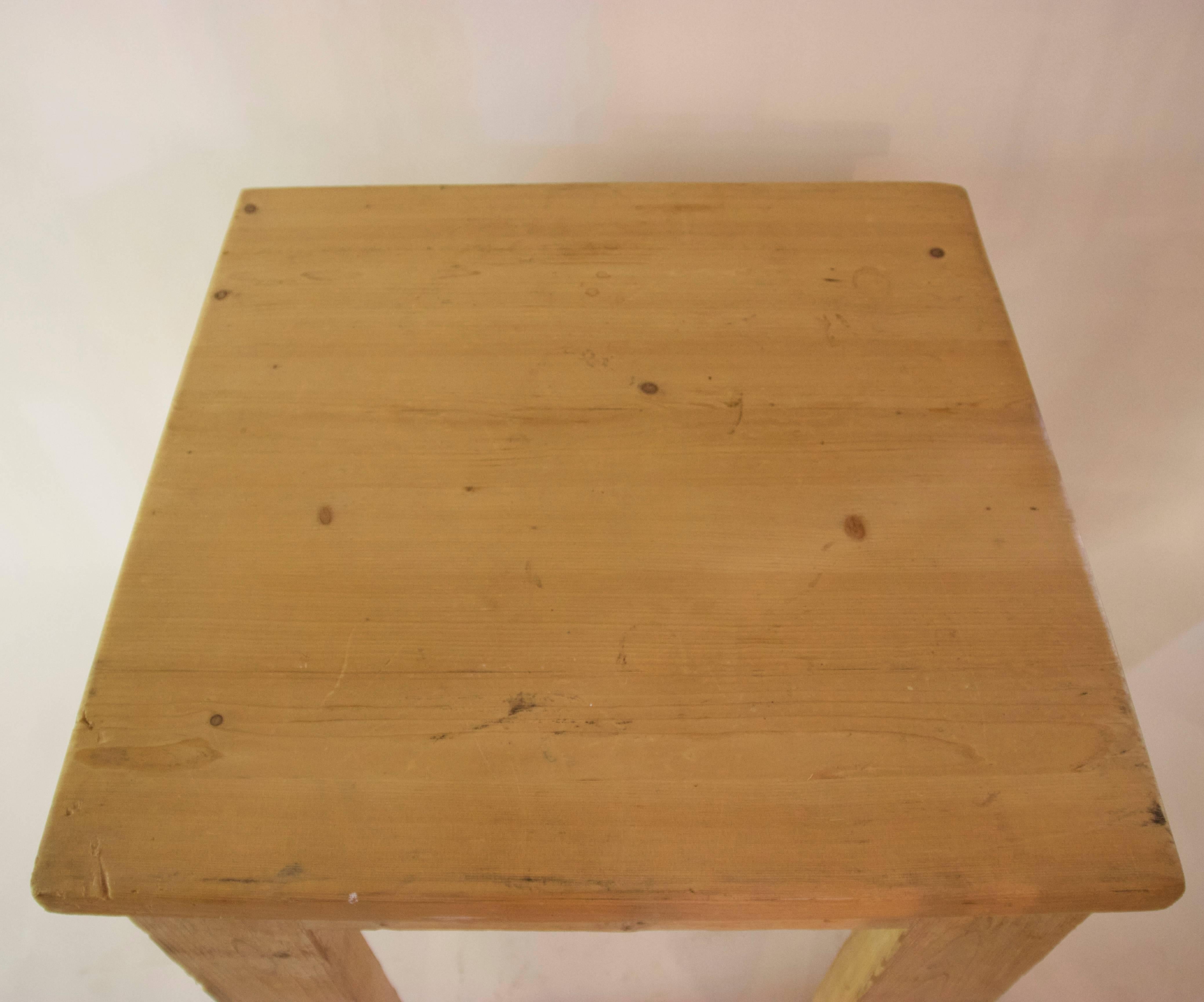 Jean Prouvé with Guy Rey-Millet, Dining Room Table, Wood, Refuge de la Vanoise In Good Condition For Sale In Nice, Cote d' Azur
