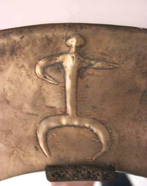 Angelo Bragalini, Etruscan Mirror the Characters, Sheet circa 1970, Italy For Sale 2
