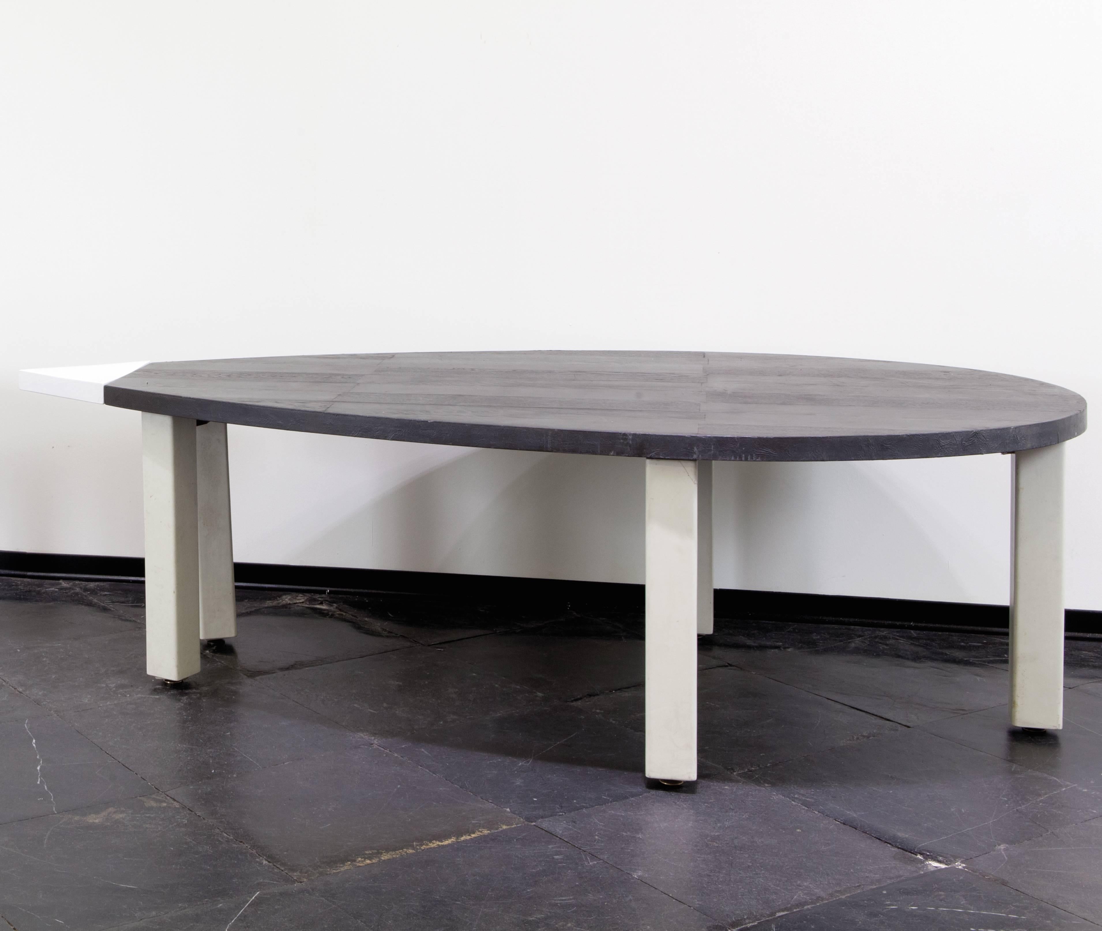 Mid-Century Modern Pierpaolo Calzolari, Laguna Table, Two Elements, 1980, Italy For Sale