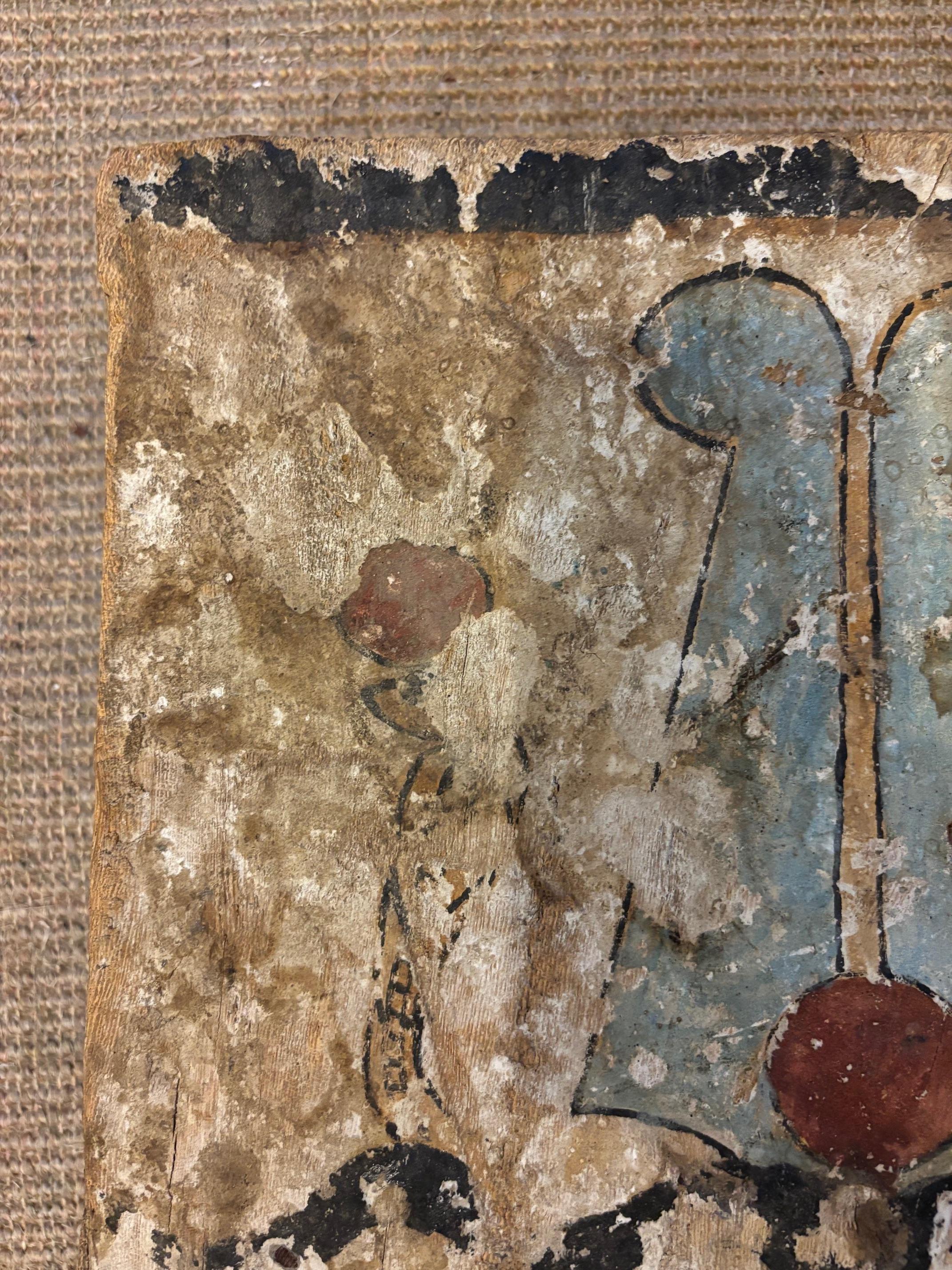 Egizio Frammento di SARCOPHAGUS, Egitto, dalla fine del Nuovo Regno al Periodo Tardo. in vendita