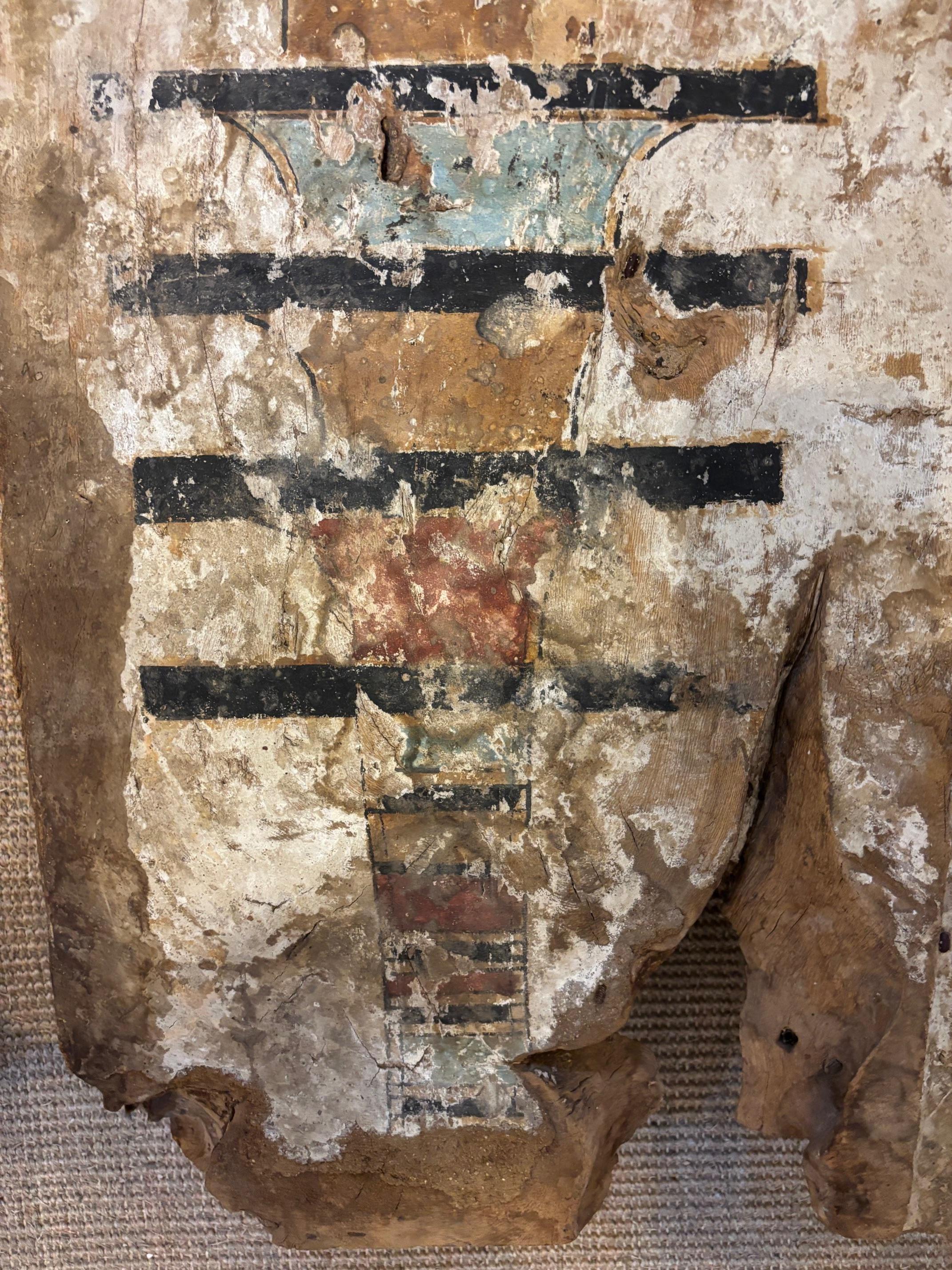 Legno Frammento di SARCOPHAGUS, Egitto, dalla fine del Nuovo Regno al Periodo Tardo. in vendita