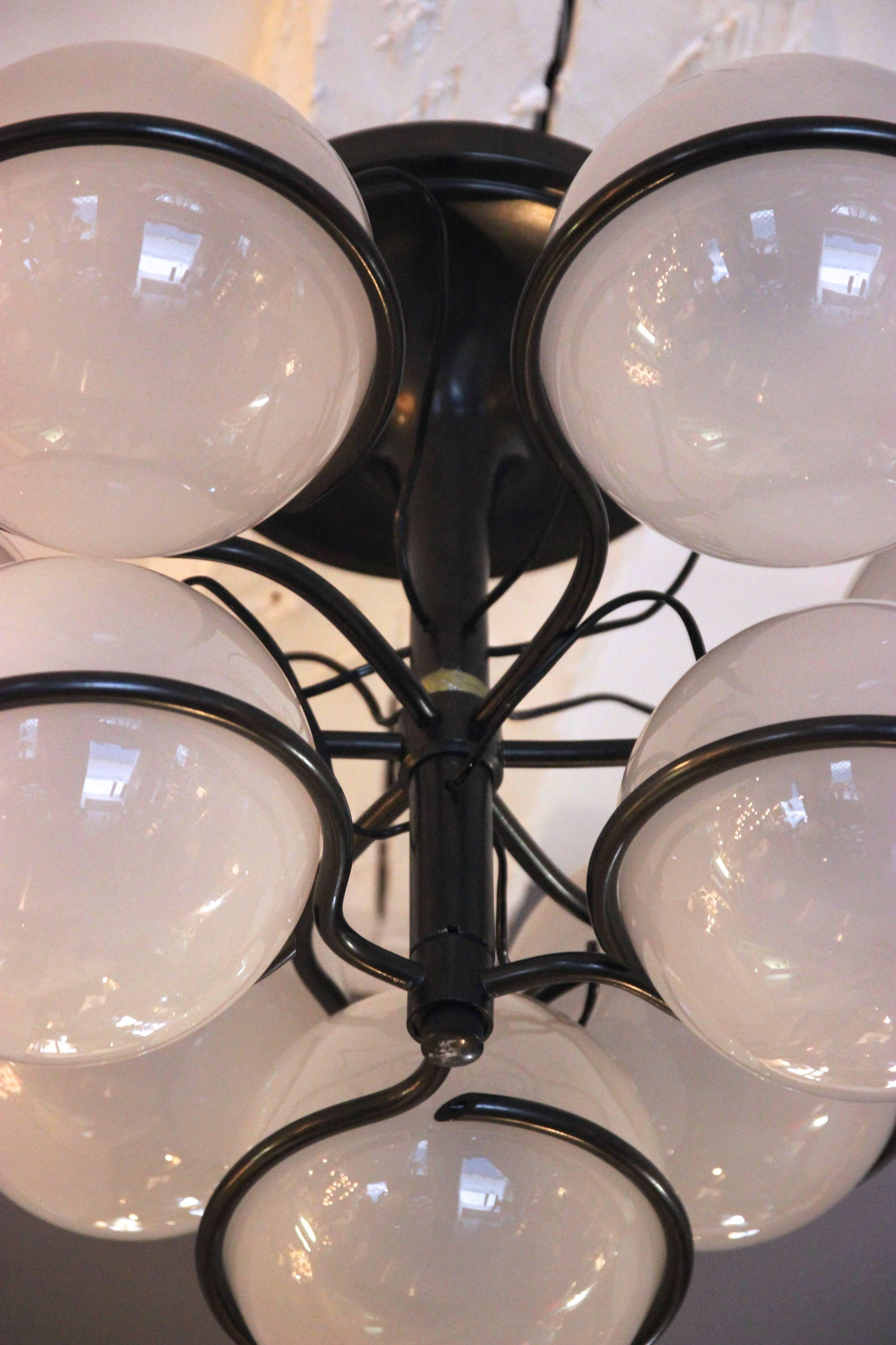 Italian Gino Sarfatti, Ceiling Lamp, 