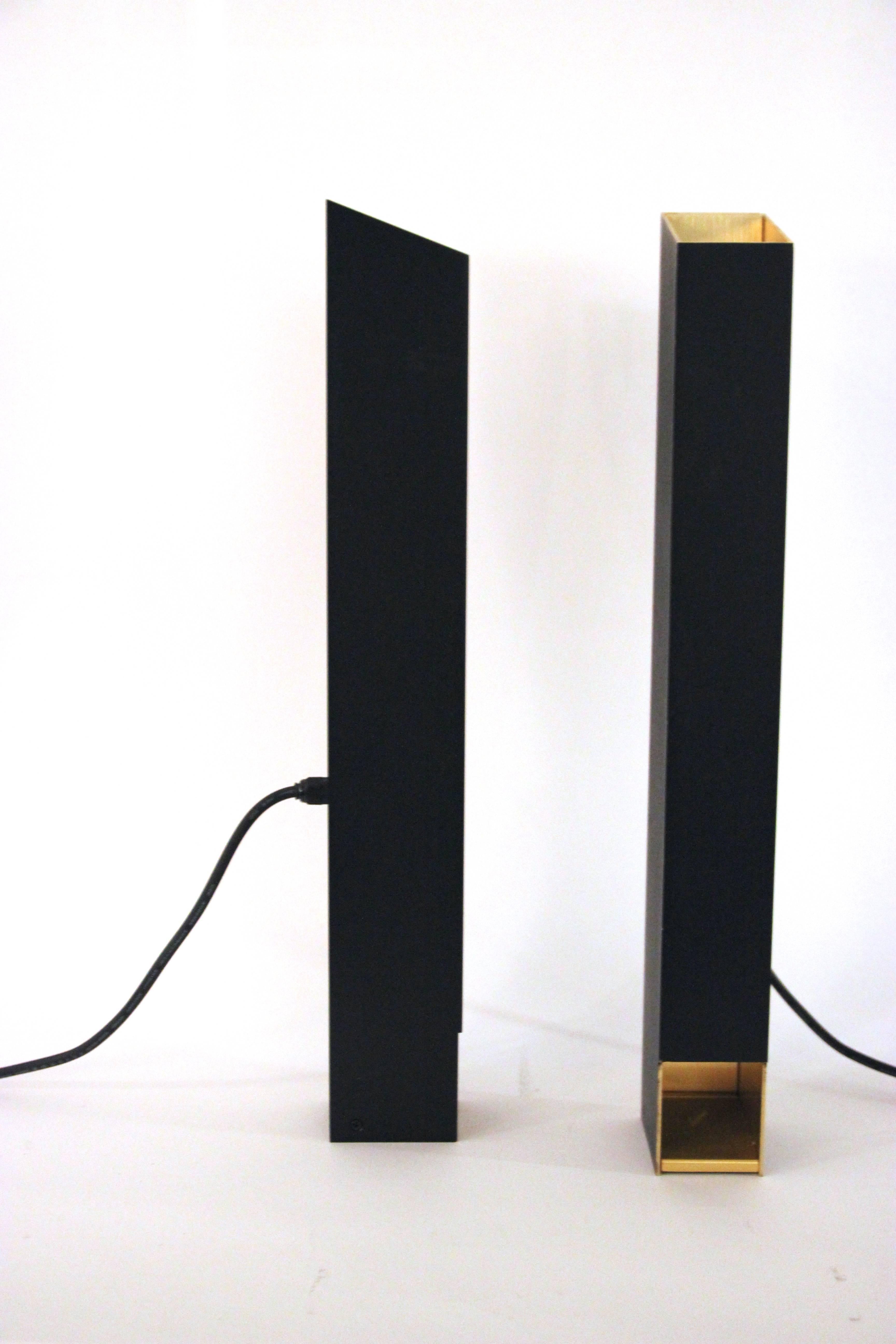 Pair of Lamps, Lacquered, Habitat Edition, France, circa 1970 For Sale 1