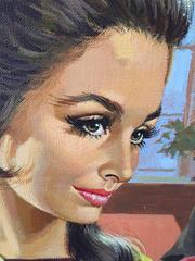 Troels Marstrand ou Mars, huile sur toile, signée, danois, vers 1970