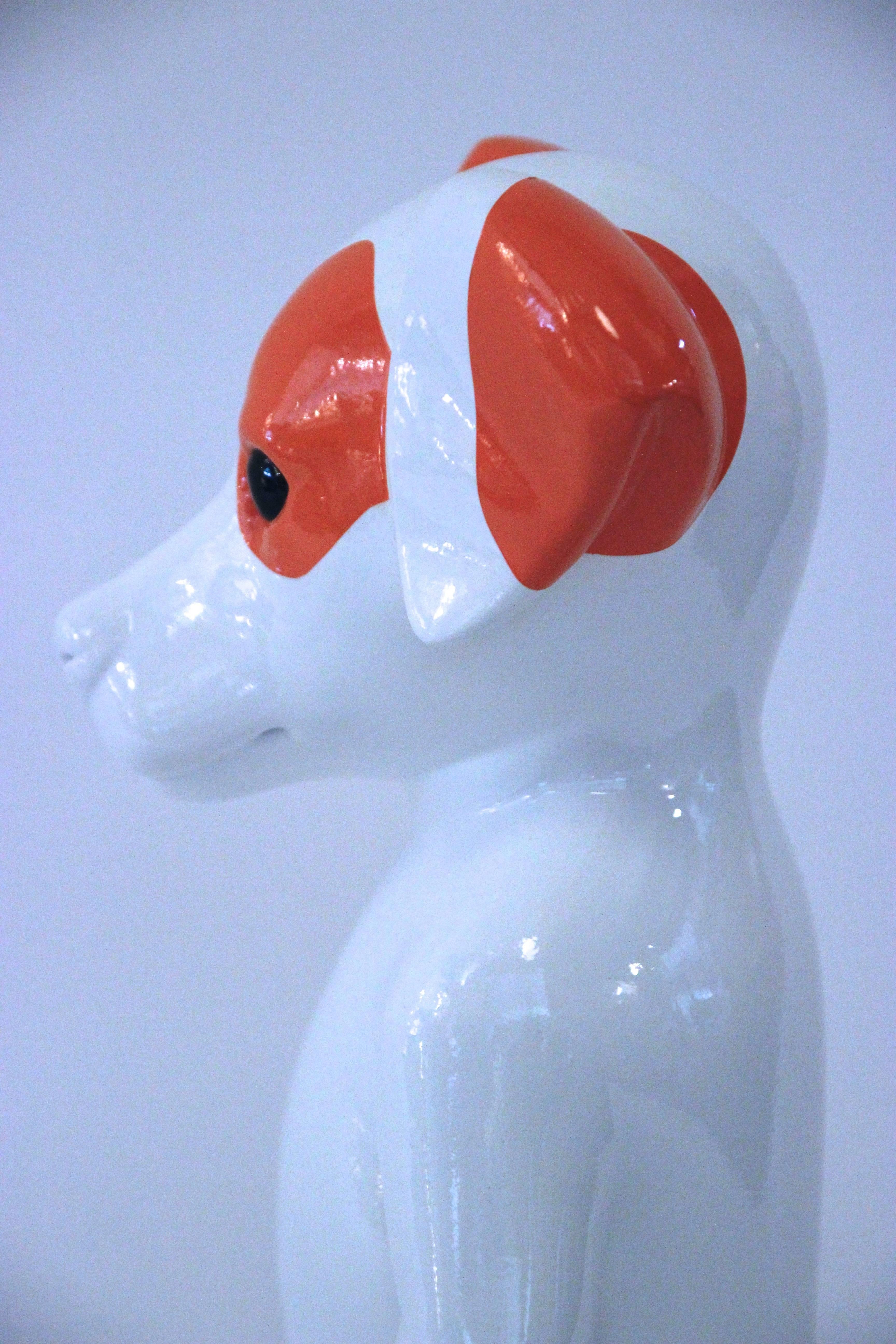 Mid-Century Modern Stéphane Bolongaro, Sculpture Chien 