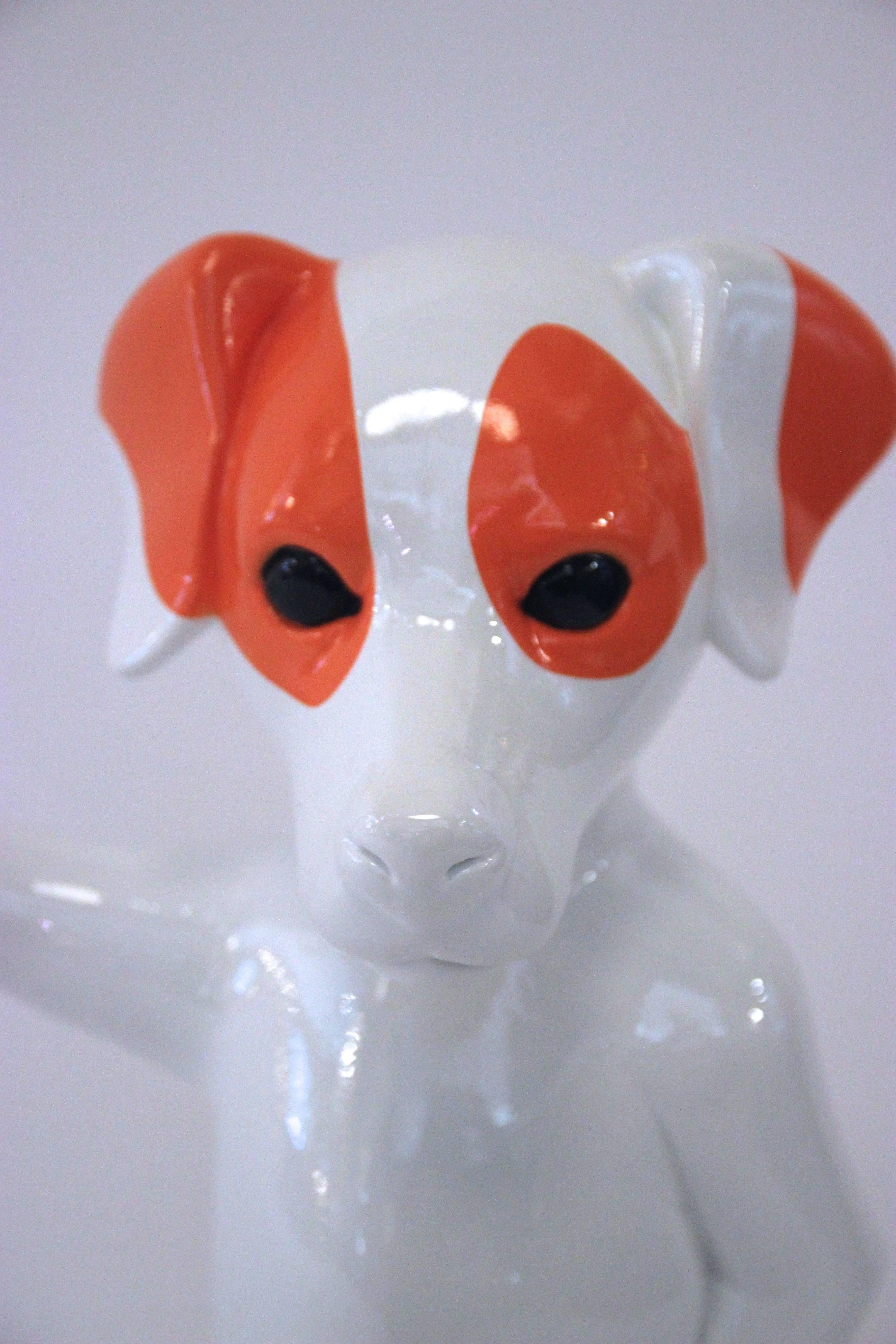 Stéphane Bolongaro,
sculpture de chien 