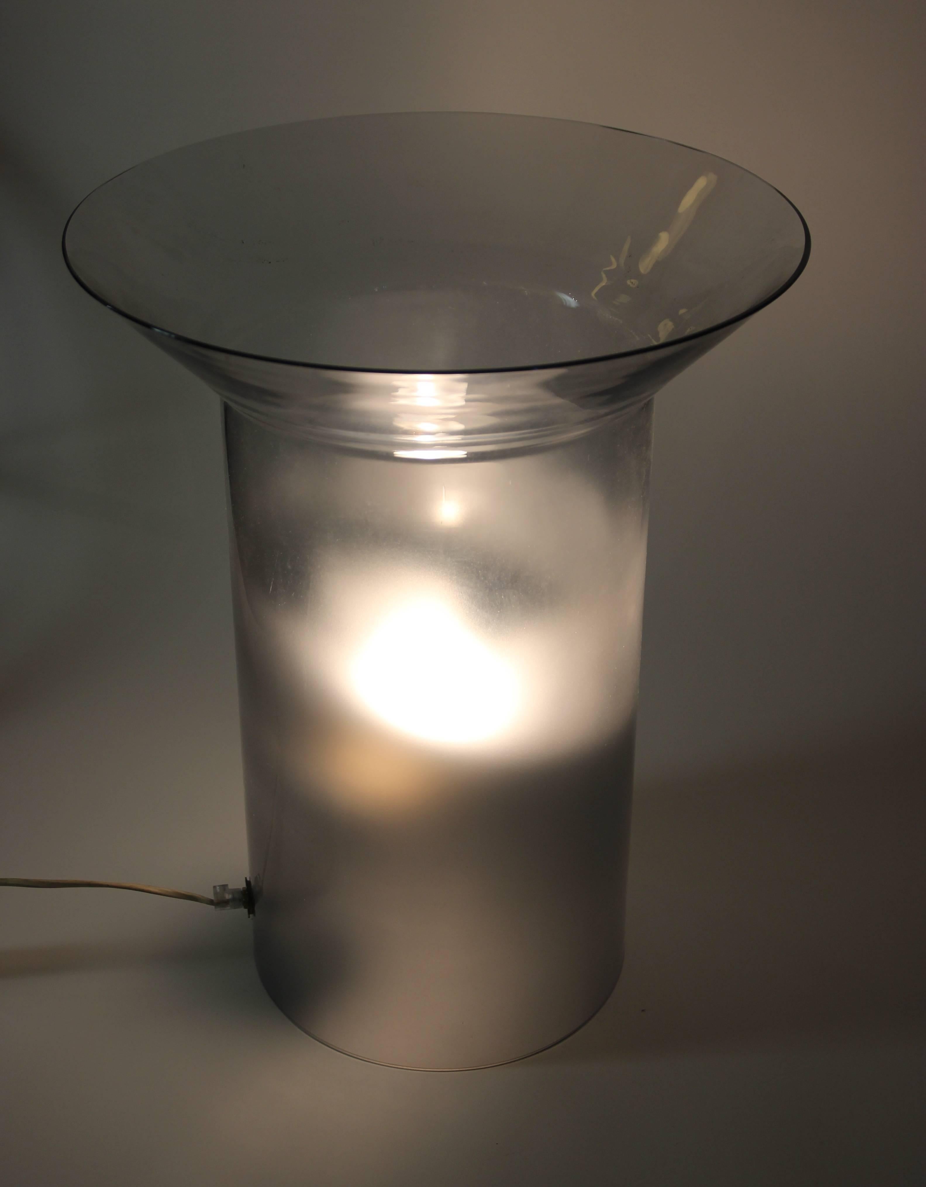 Vistosi, Table Lamp, Glass, circa 1970, Italy In Good Condition In Nice, Cote d' Azur