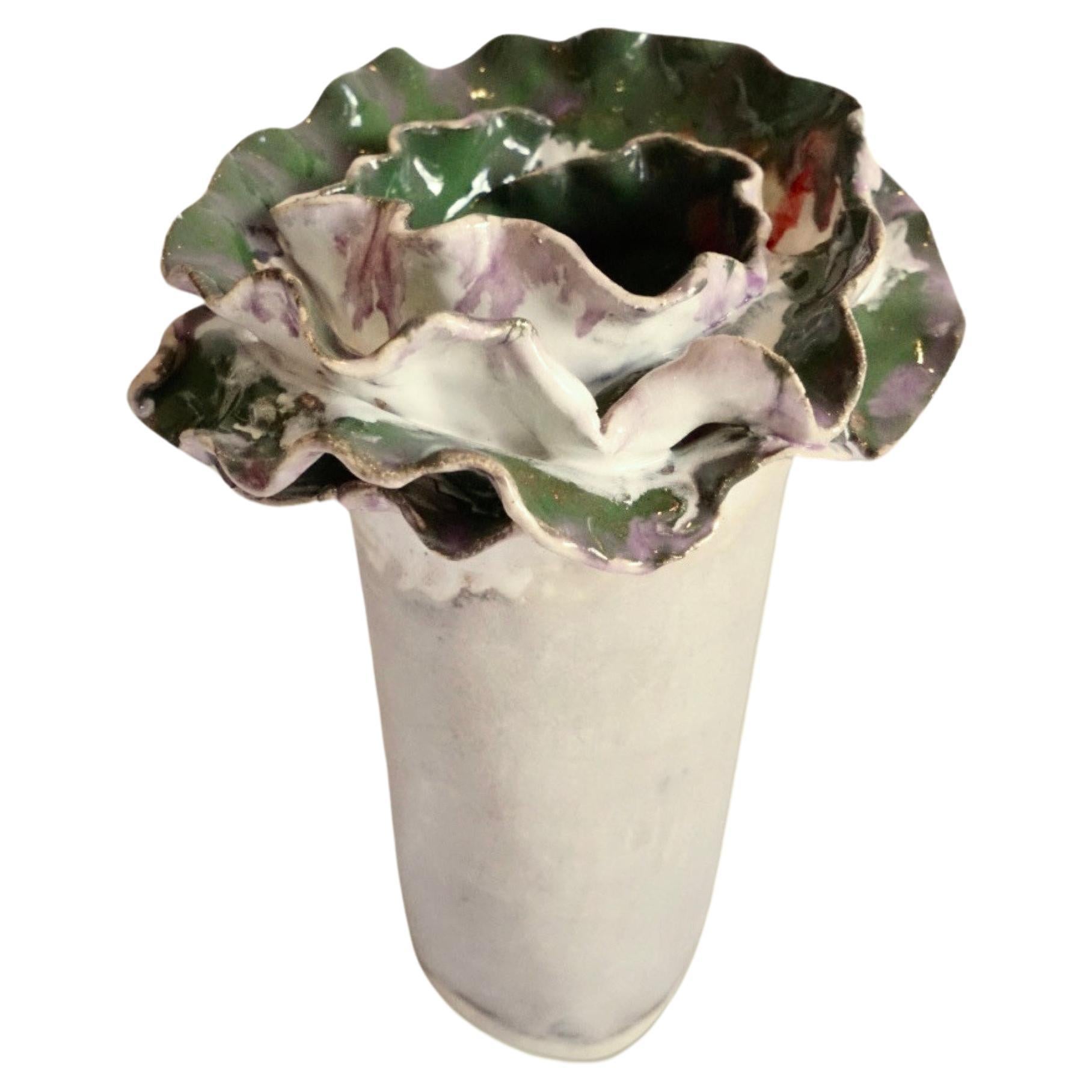 Olé Vase No 12 by artist - designer Hania Jneid For Sale