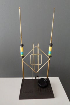 Mid-Century Modern "Rabbit Ears" TV Antenna/Space Age