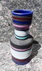 1950s Ettore Sottsass Attributed Ceramic Cambogia Vase for Bitossi / Raymor