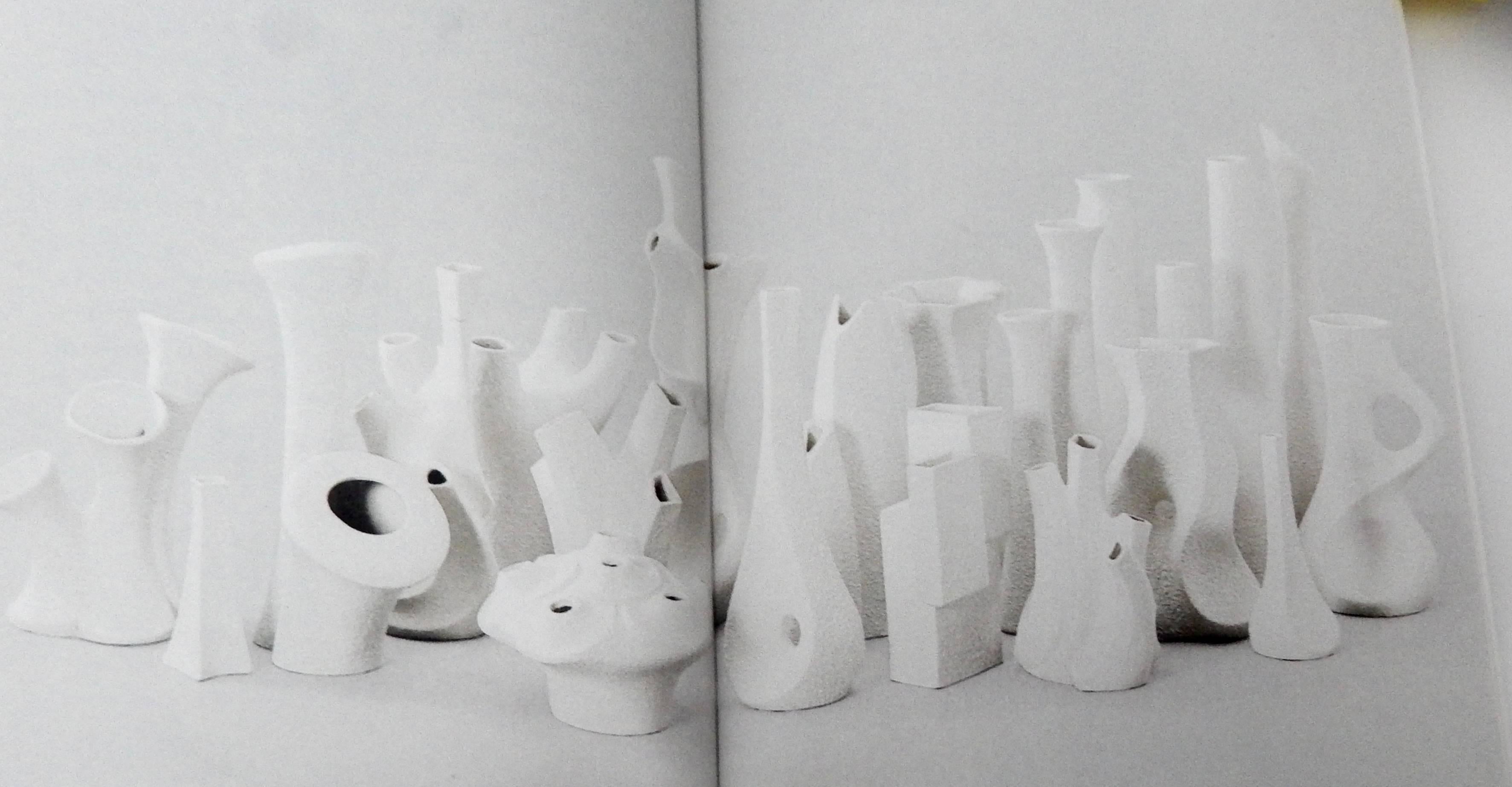 1960s Group of Six Sgrafo Modern Korallenform Vases by Peter Muller 2