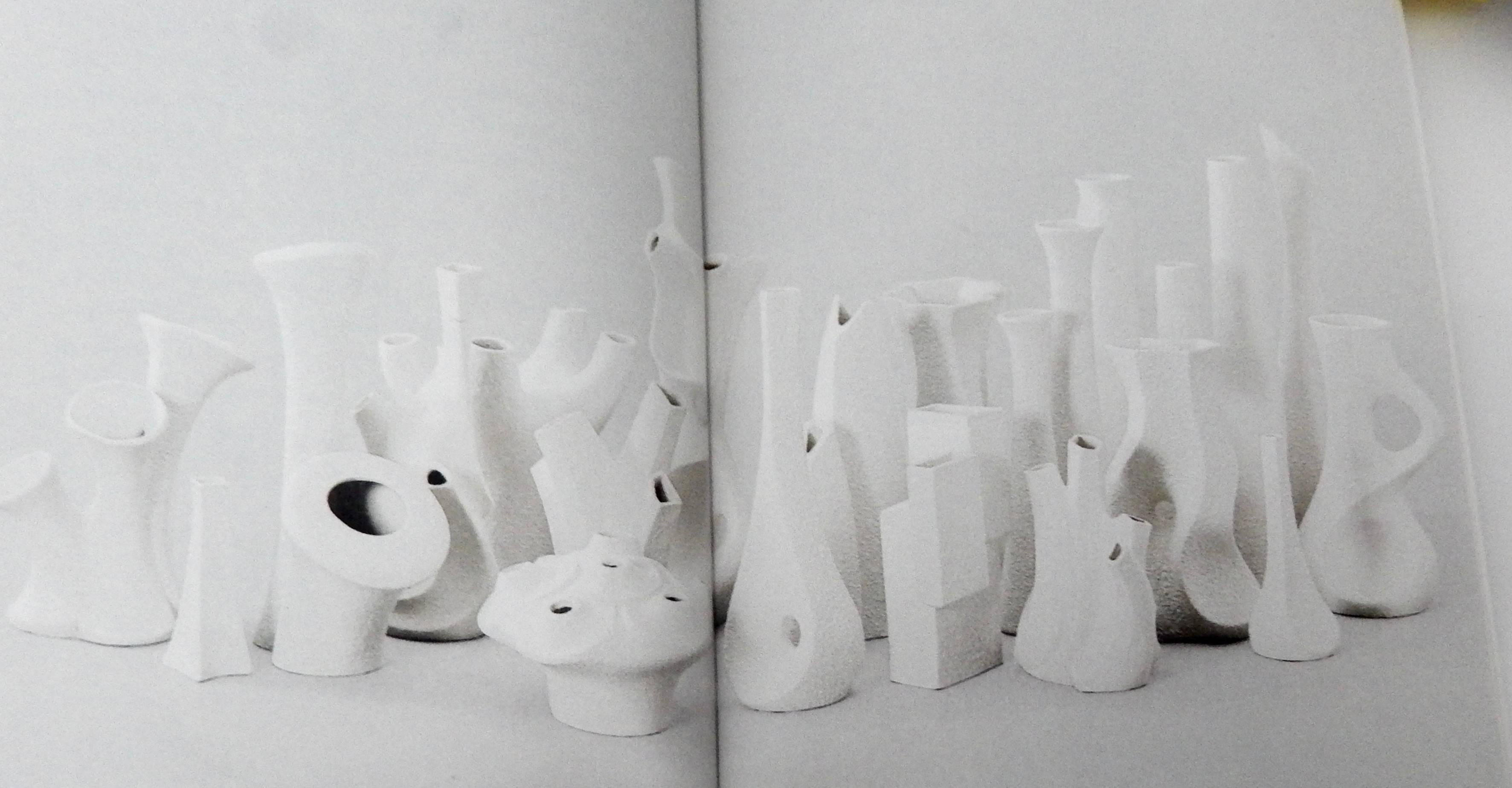 1960s Group of Sgrafo Modern Korallenform Vases, Peter Muller, Germany 3