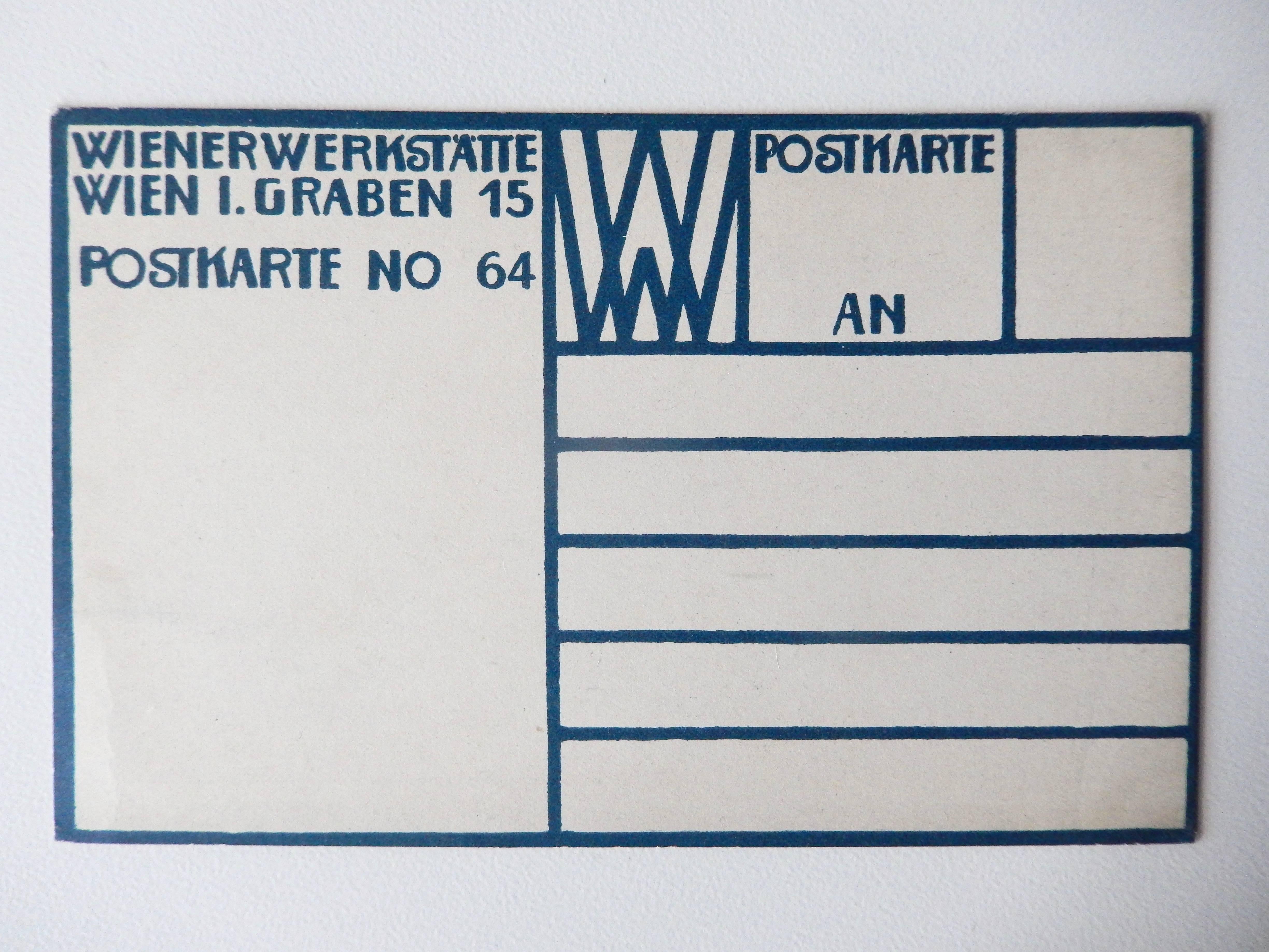 wiener werkstatte postcards