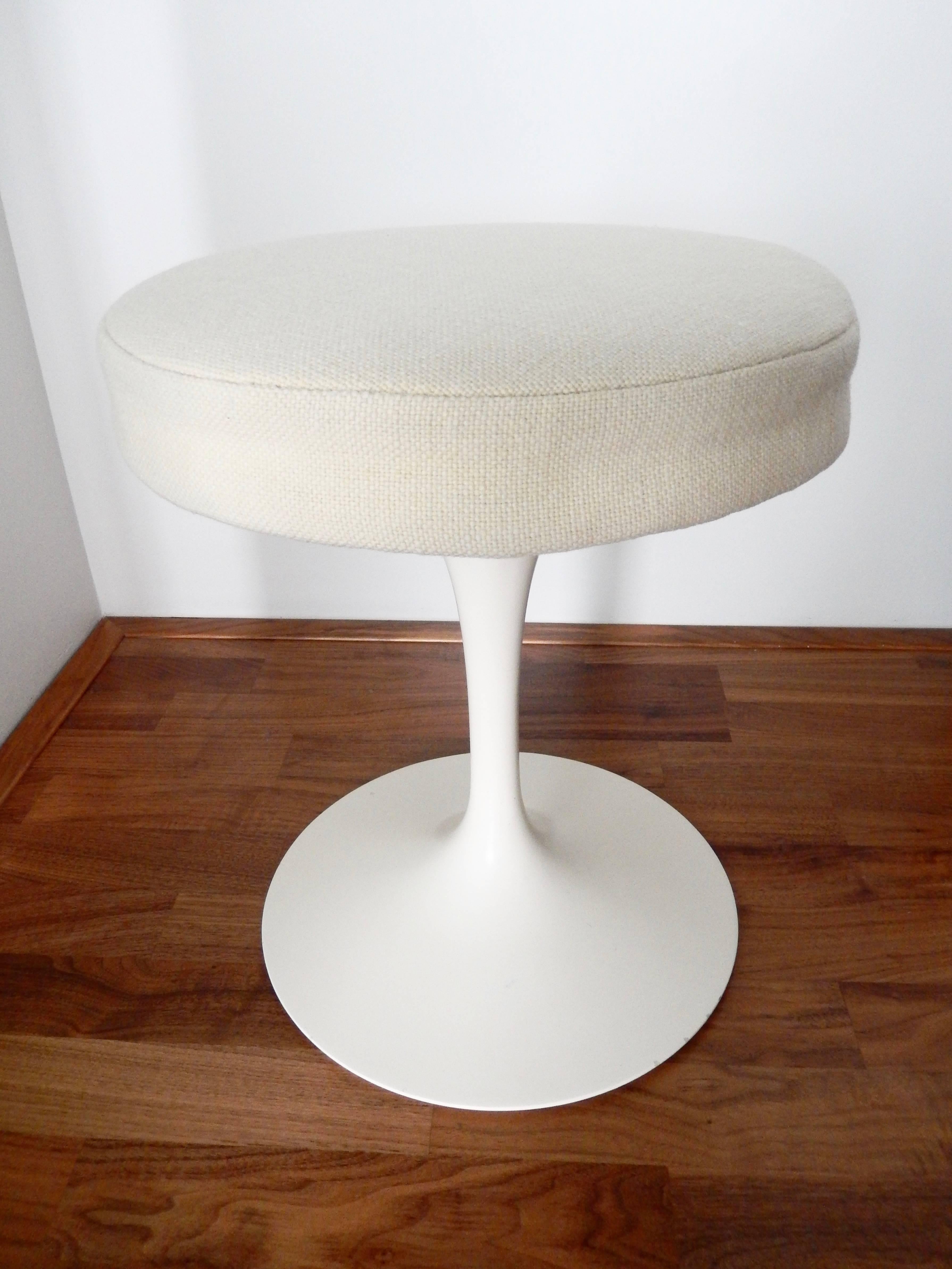 American Eero Saarinen, Tulip Stool for Knoll, 1970s