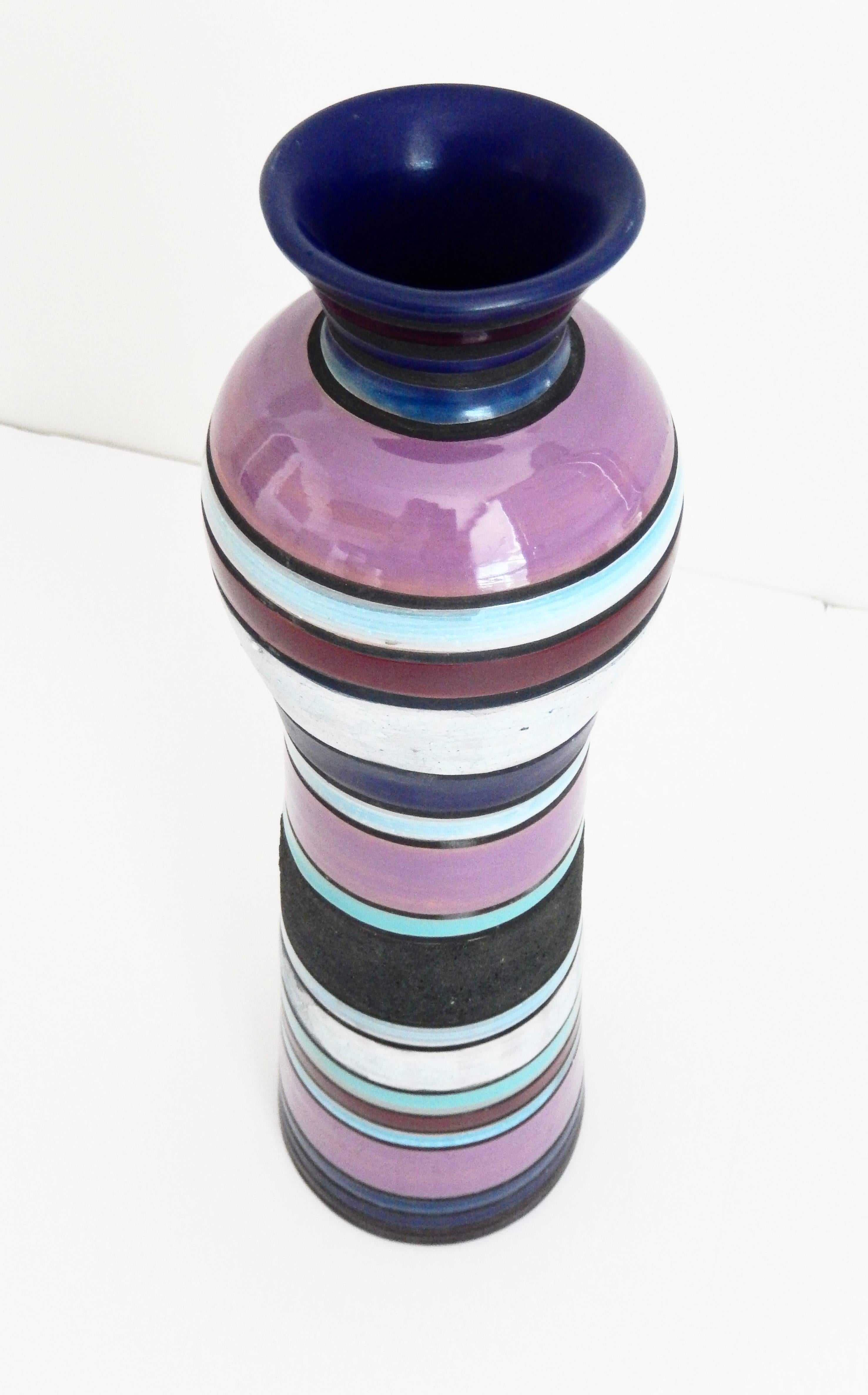 Mid-Century Modern Tall Bitossi/Raymor Cambogia Vase, Ettore Sottsass, 1950s For Sale