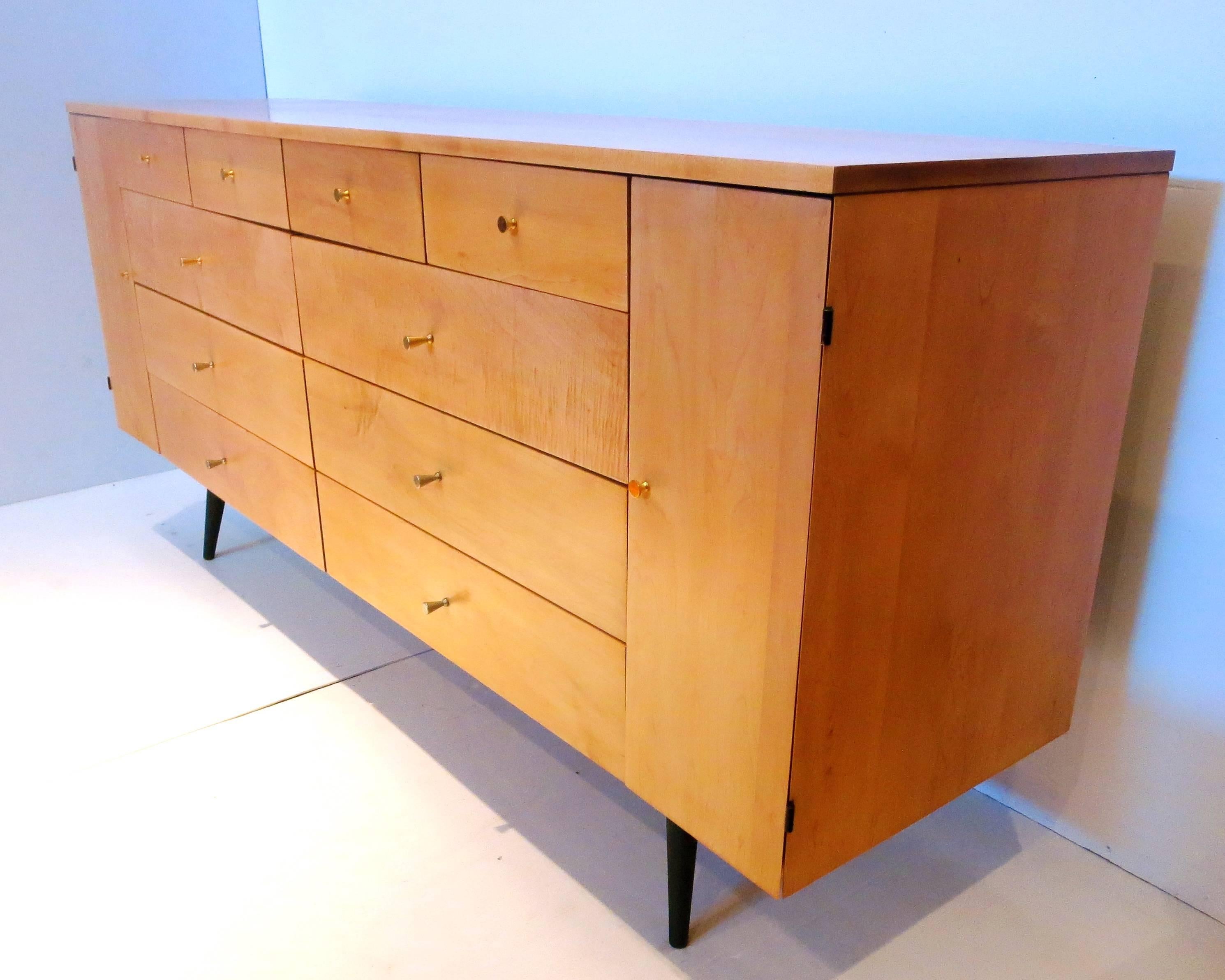 20th Century 1950s Rare Multi Drawer Large Dresser by Paul McCobb Planner Group