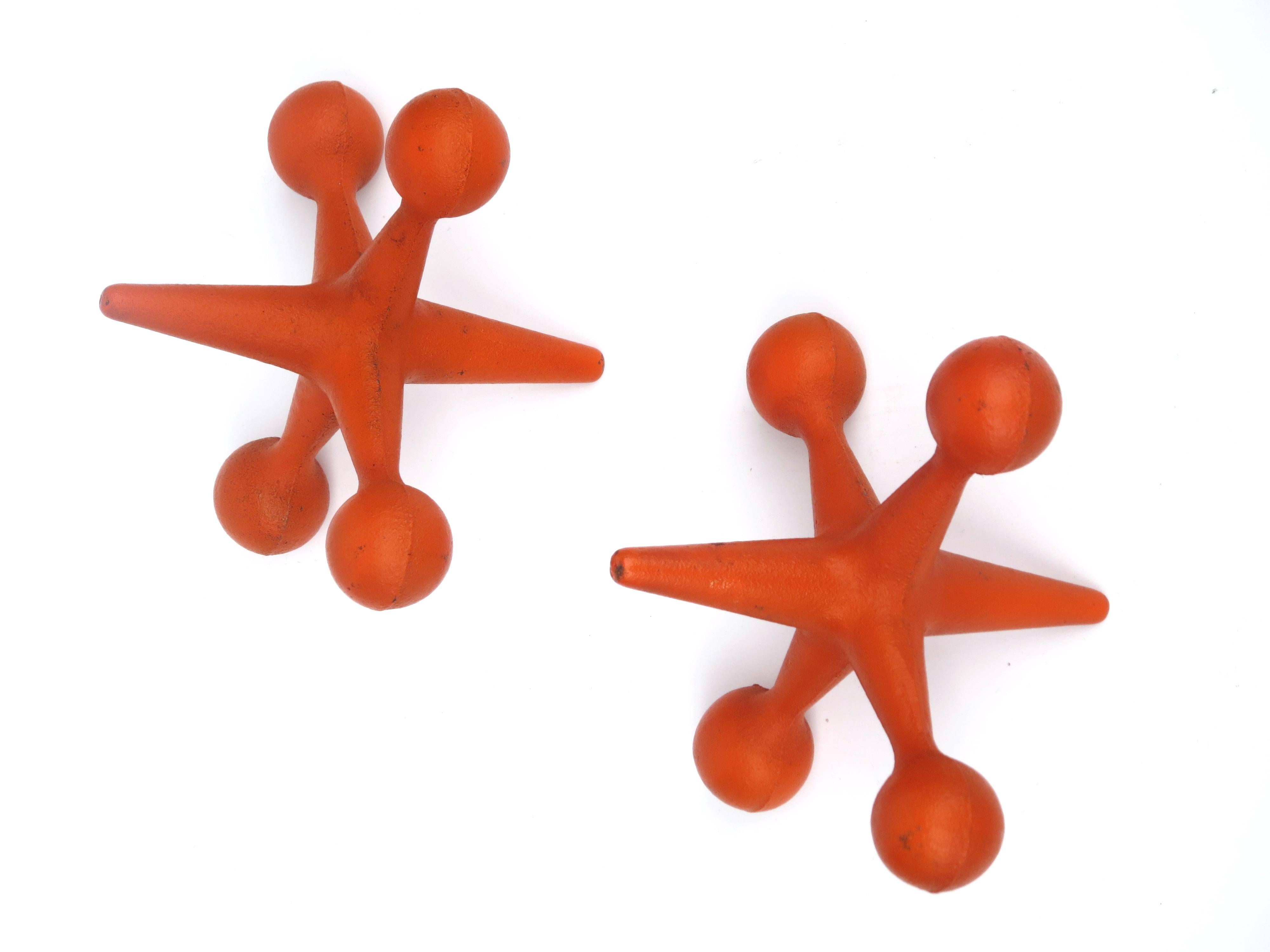 orange bookends