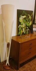 1950s American Mid-Century Modern Tall Floor Lamp by Modeline