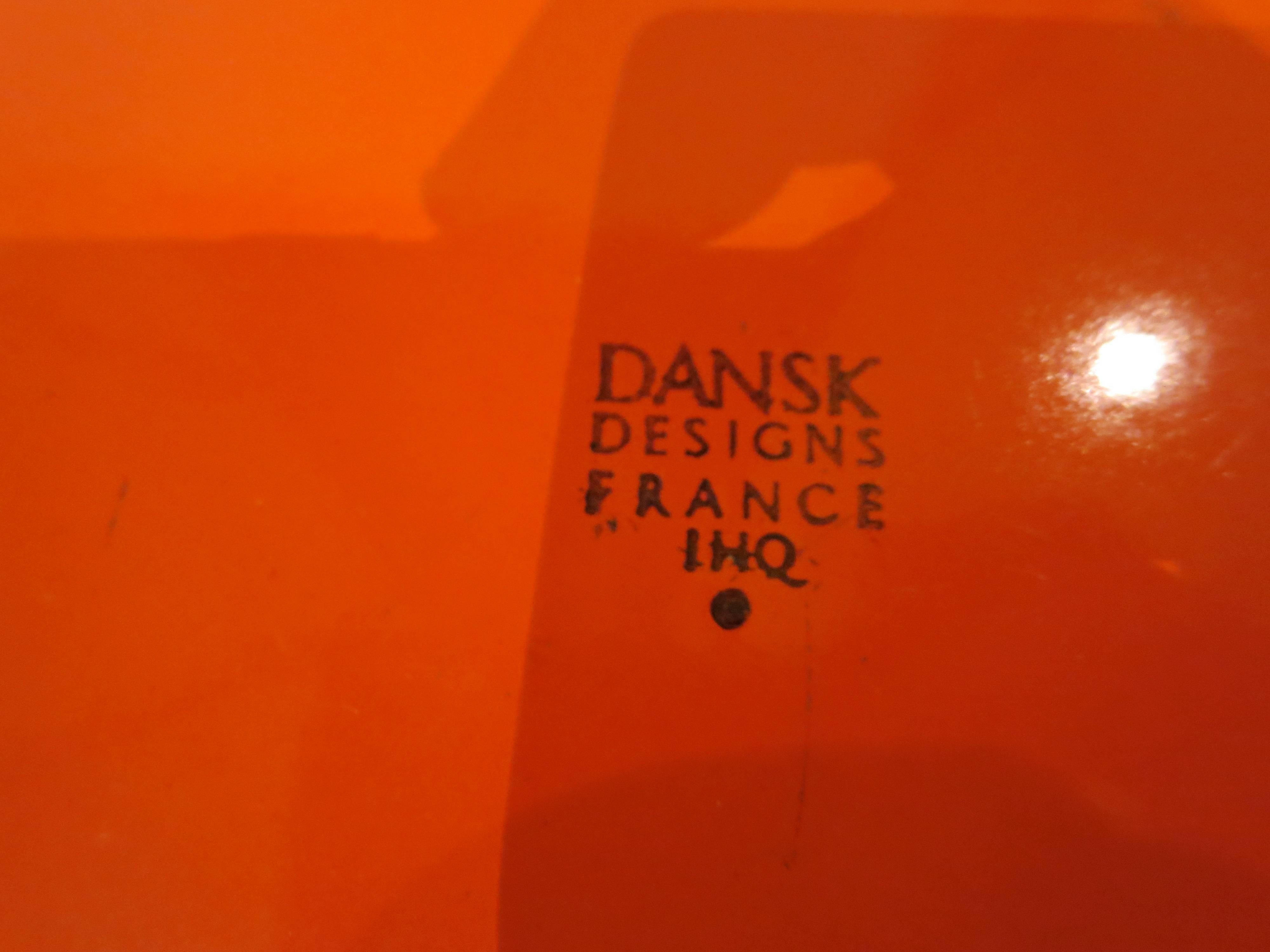 Scandinavian Modern Danish Modern Red Dansk Fondue Pot Designed by Quistgaard Early Production