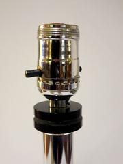 Rare Art Deco Small Desk/Table Lamp with Bakelite and Chrome