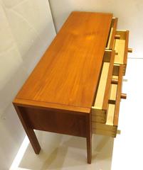 Danish Modern Teak Entry Hall Small Cabinet by Aksel Kjersgaard