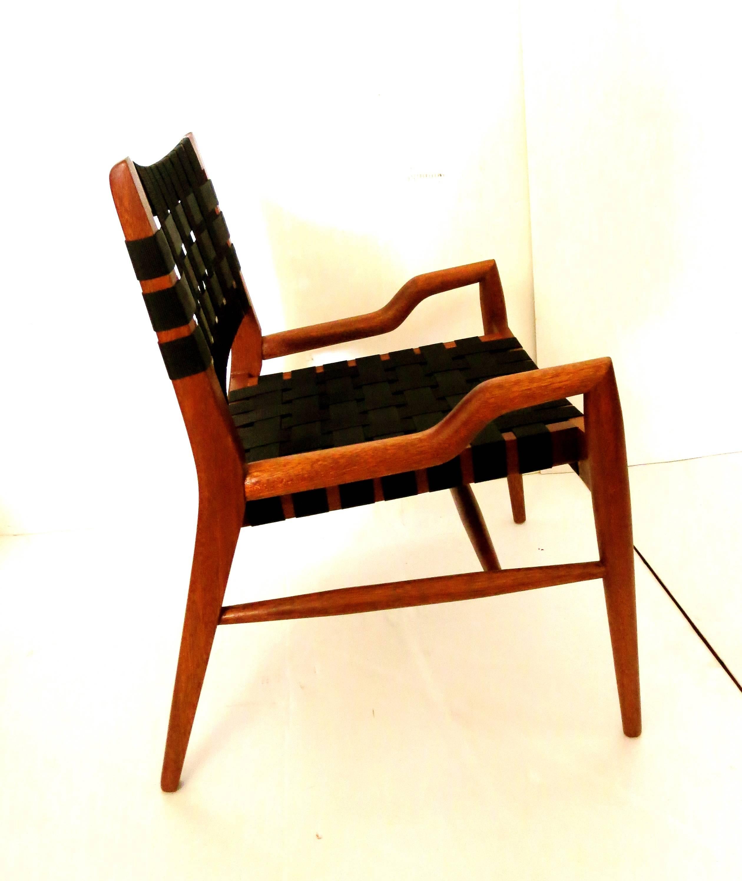 Mid-Century Modern Striking Pair of Petite Club Chairs by John Keal for Brown Saltman