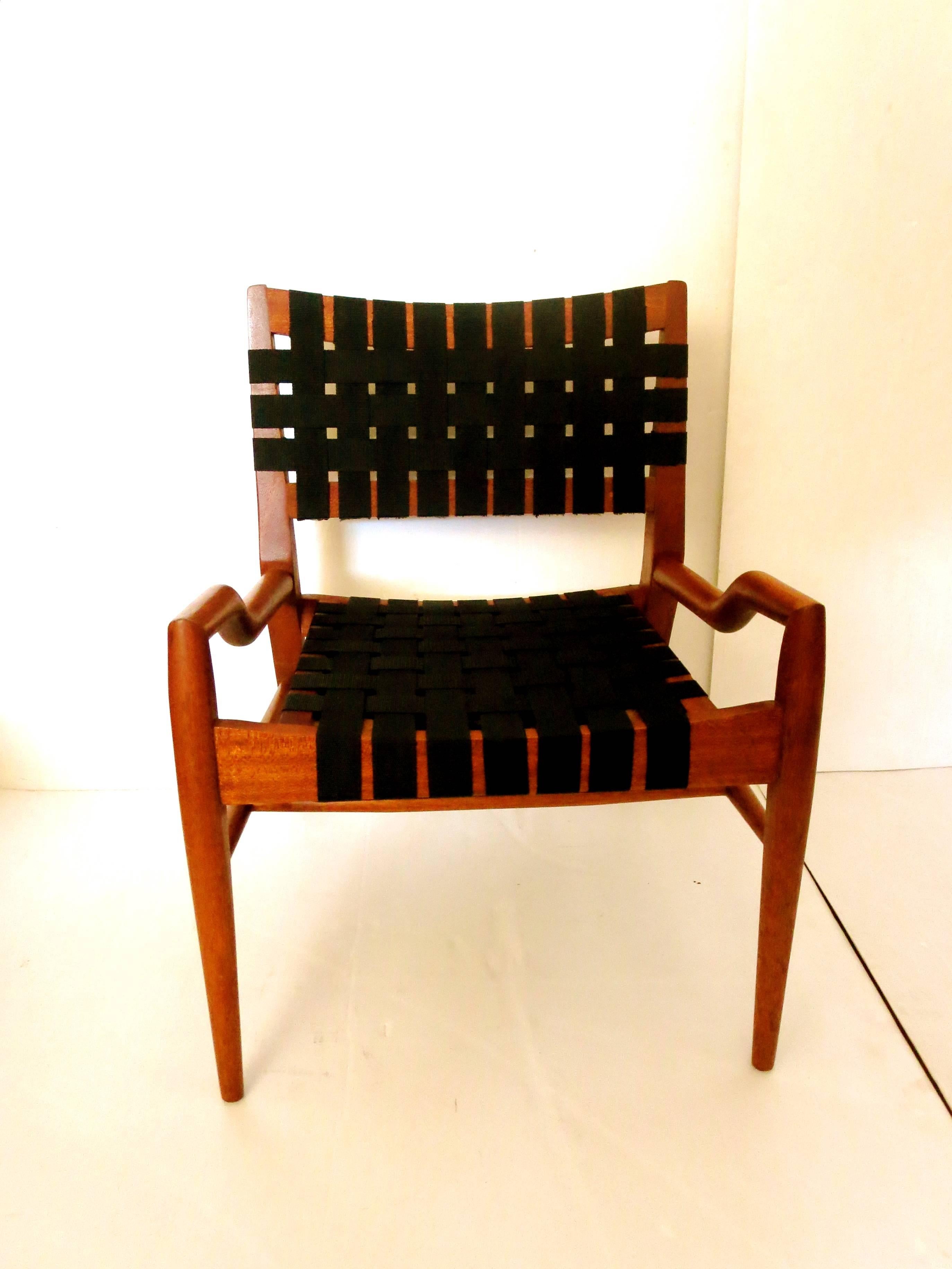 20th Century Striking Pair of Petite Club Chairs by John Keal for Brown Saltman