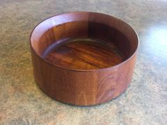 Mid-Century Staved Teak Bowl by Jens Quistgaard