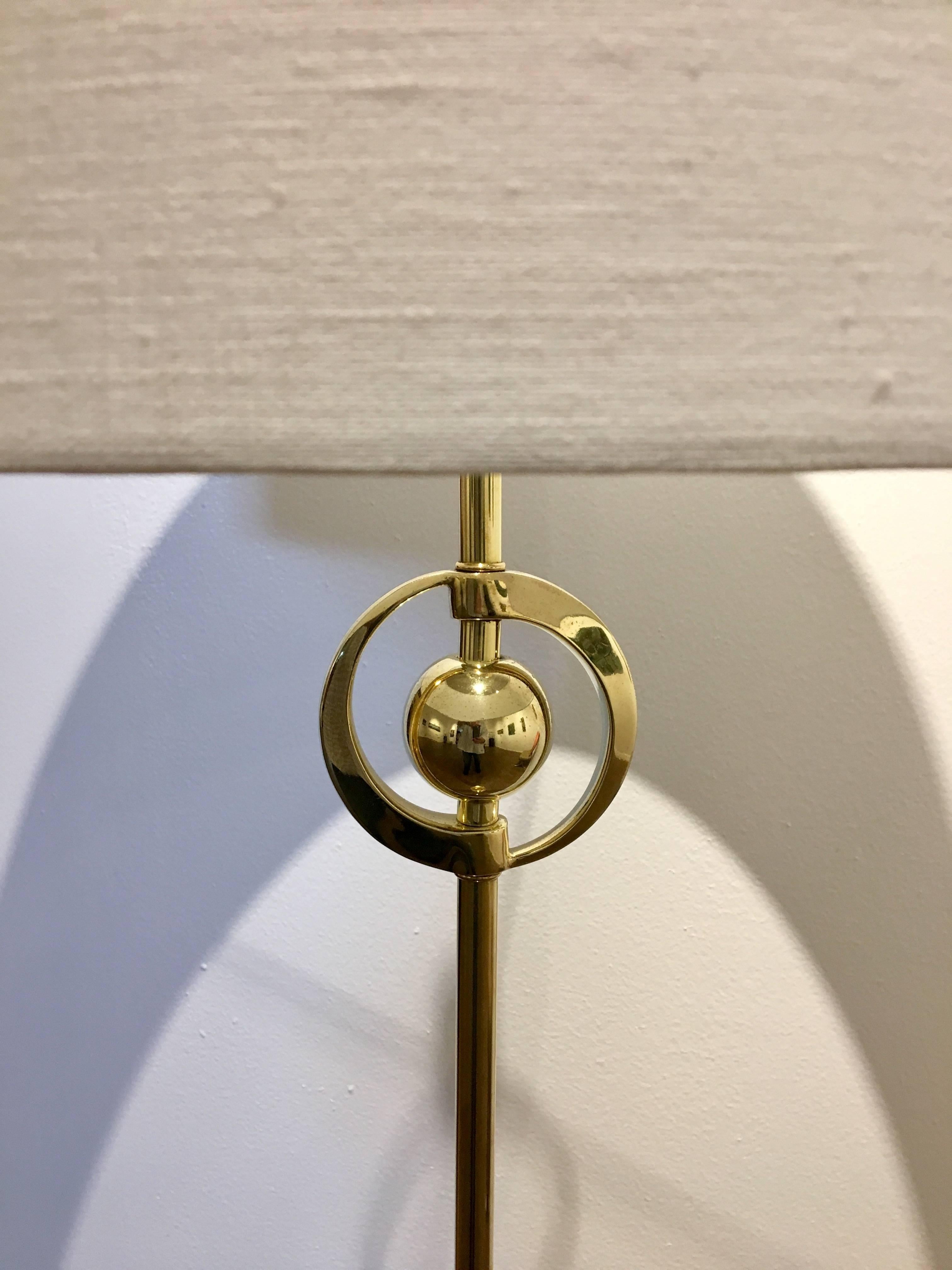 rembrandt brass floor lamp