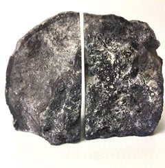 Pair of Vintage Geode Bookends