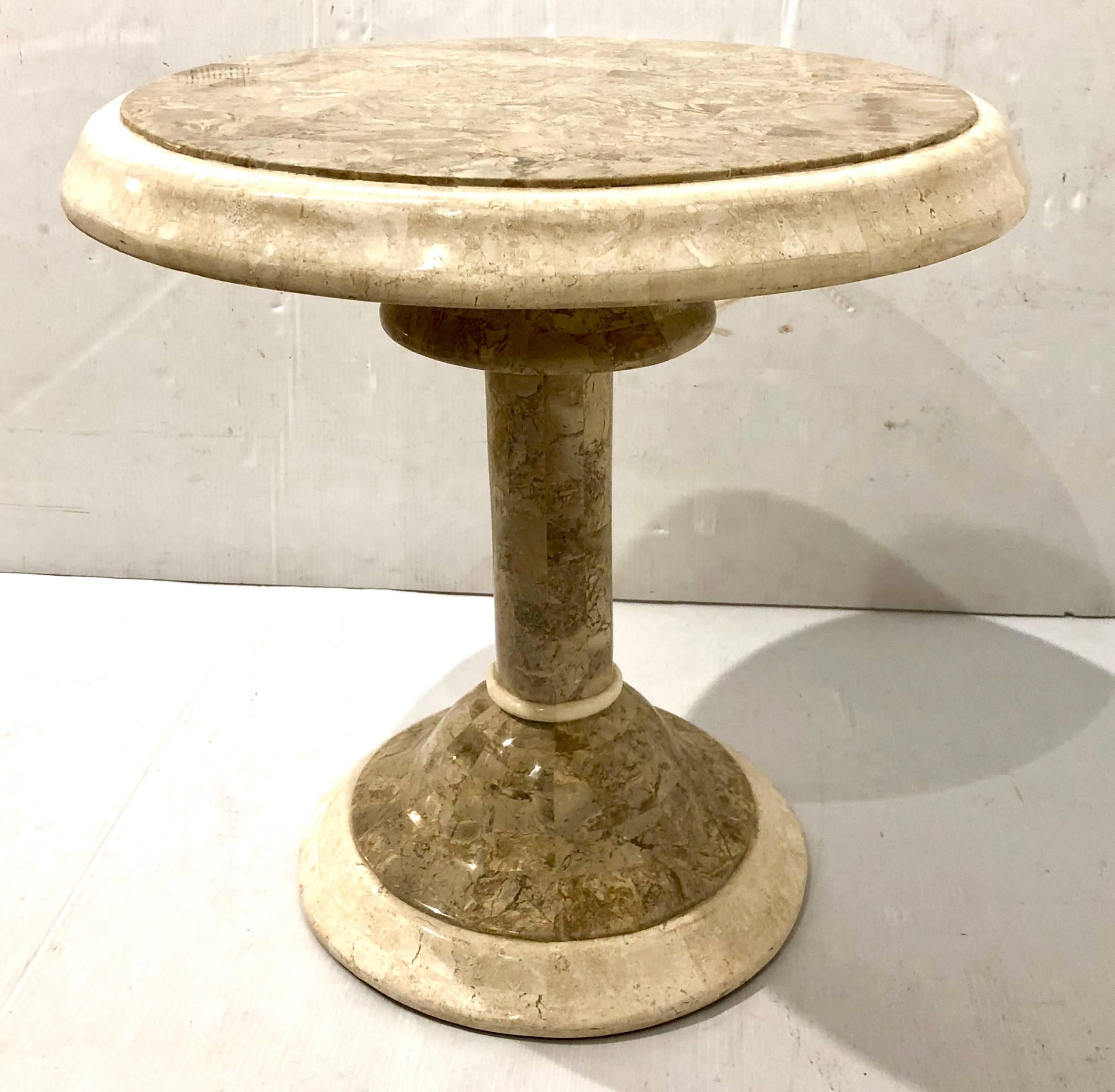 Beautiful simple elegant cocktail table by Maitland Smith excellent condition.