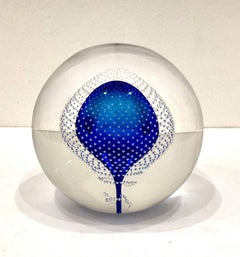 1970s Paperweight Glass Sculpture by Val Saint Lambert