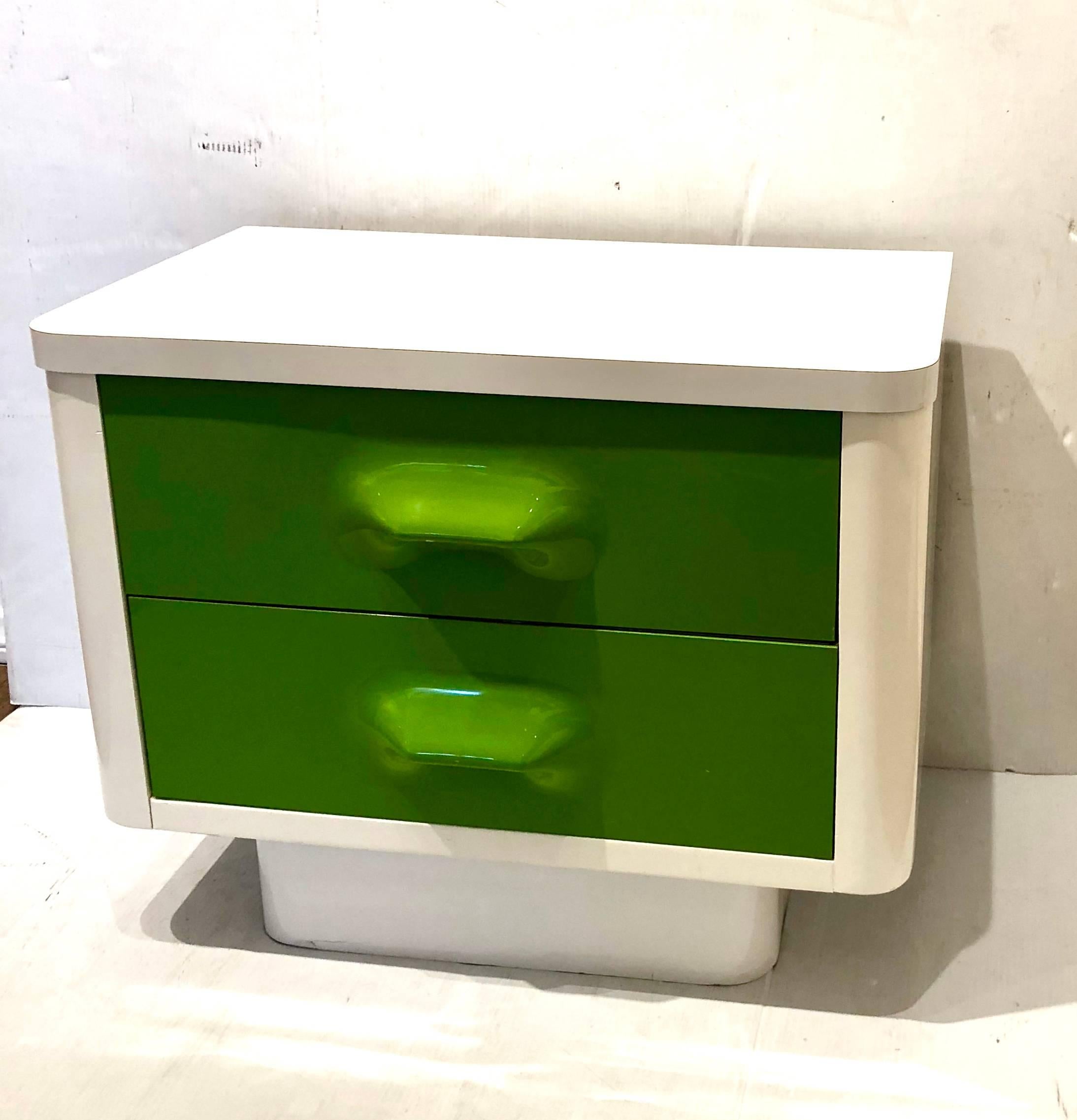 space age nightstand