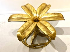 Arthur Court Gilt Lily Coffee Table Base