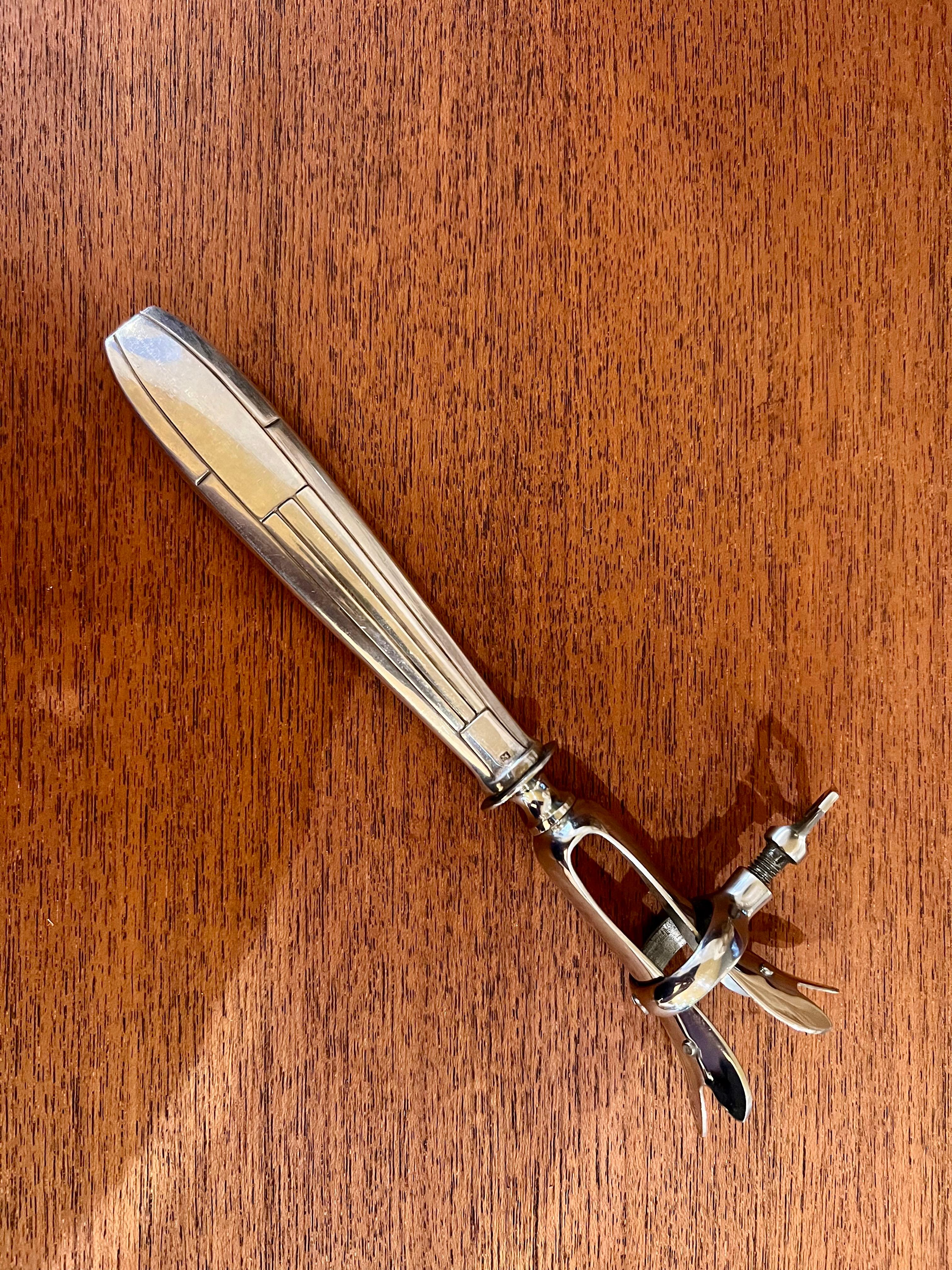 Antike Manche a Gigot d'Agneau Lammkeulenhalter von Apollo Frankreich 1900er Jahre im Zustand „Hervorragend“ im Angebot in San Diego, CA