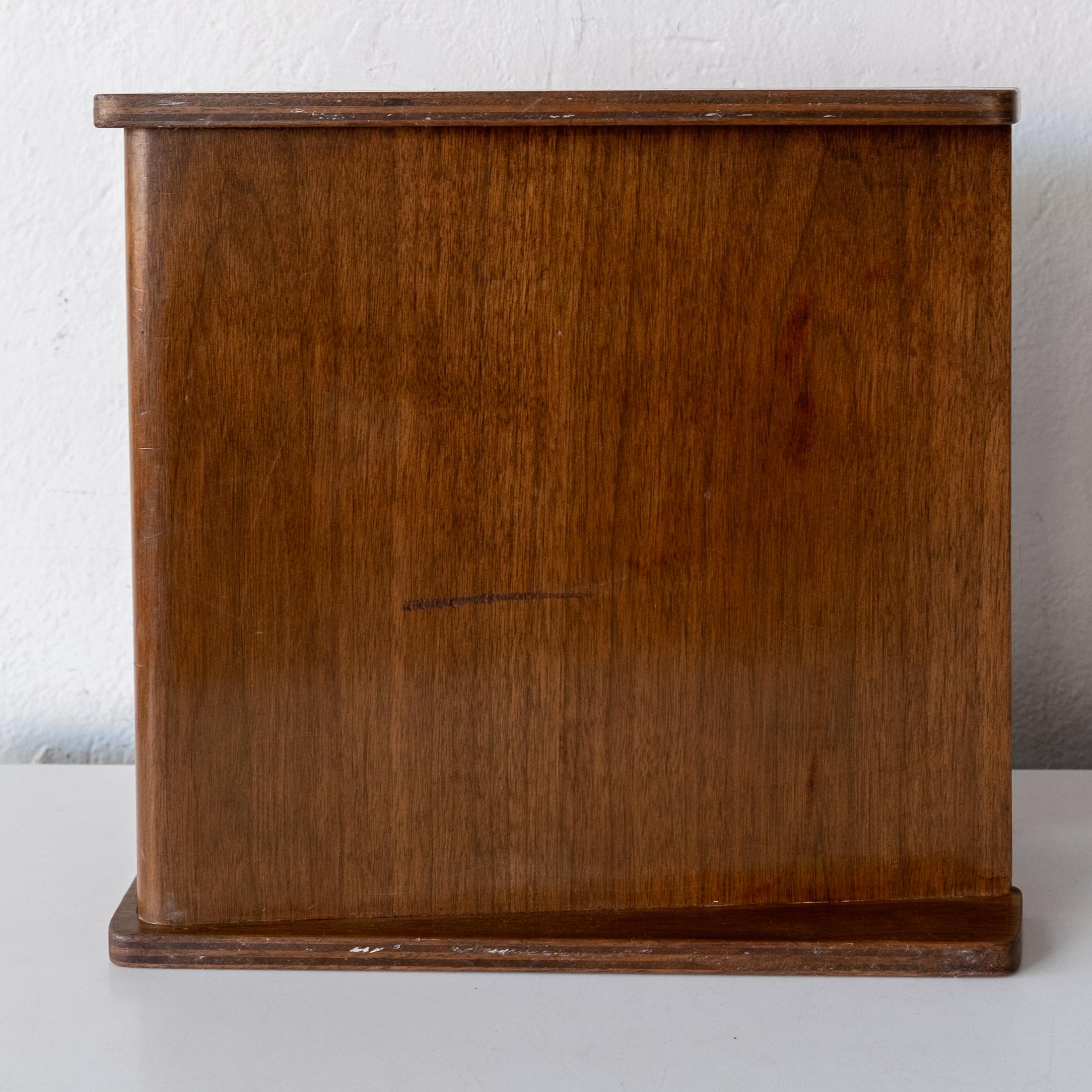 Midcentury Walnut Letter Tray 5