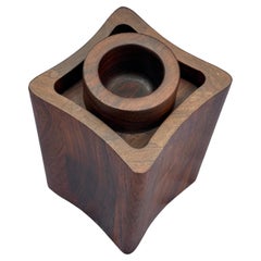 Palisander- und Palisanderholzschachtel / Humidor von Jens Quistgaard für Dansk Rare Woods