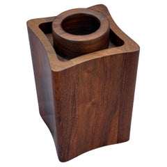 Boîte/ Humidificateur en palissandre et bois de rose de Jens Quistgaard pour Dansk Rare Woods
