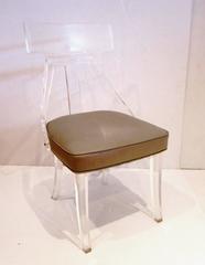 1970s Klismos Style Lucite Chairs Great Lines